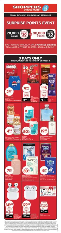 Preview of Shoppers weekly flyer / circulaire from shop Shoppers valid from Oct 9, 2026