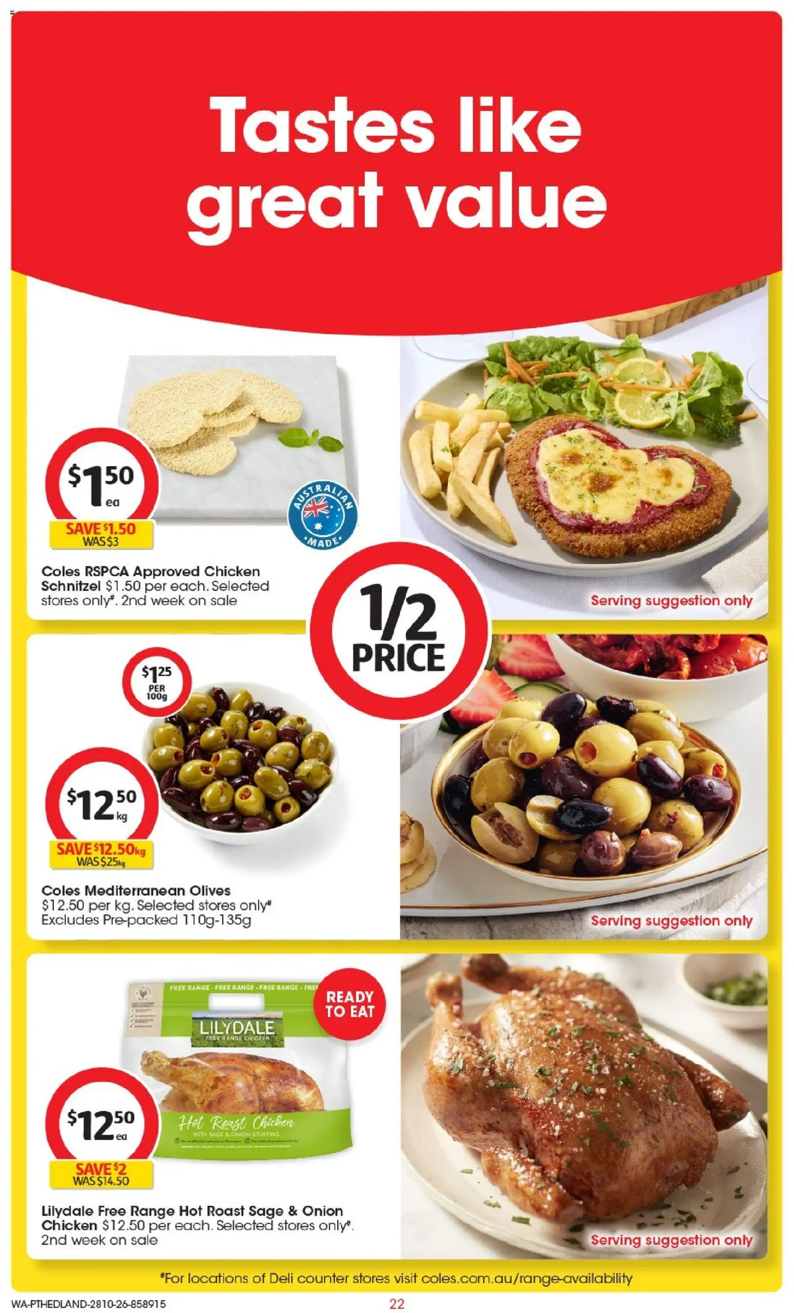 ﻿Coles catalogue valid from 28/10/2026 > Online Australia | Page: 22
