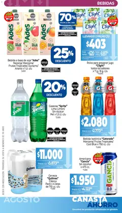 Vista previa La Anonima Canasta Ahorro válido desde el 01/08/2026 | Página: 7