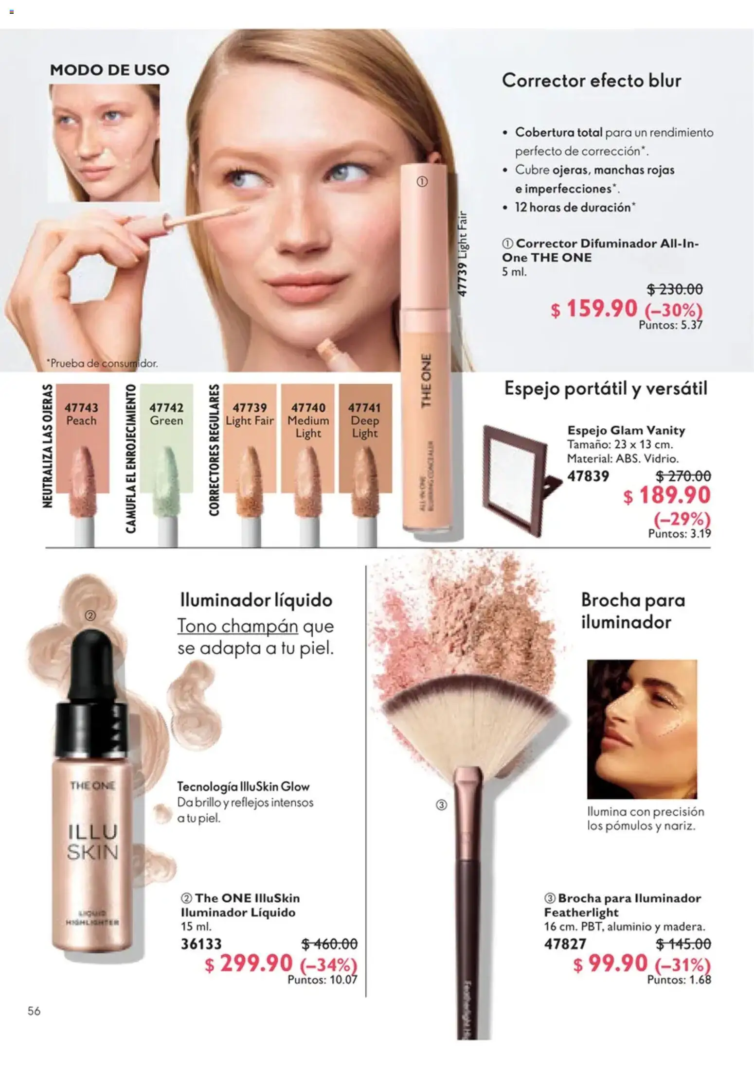 Nuevas ofertas de Oriflame válidas en toda la República Mexicana desde el 12/09/2026. ¡Encuentra las mejores ofertas en Oriflame campaña 13 2026! | Página: 56