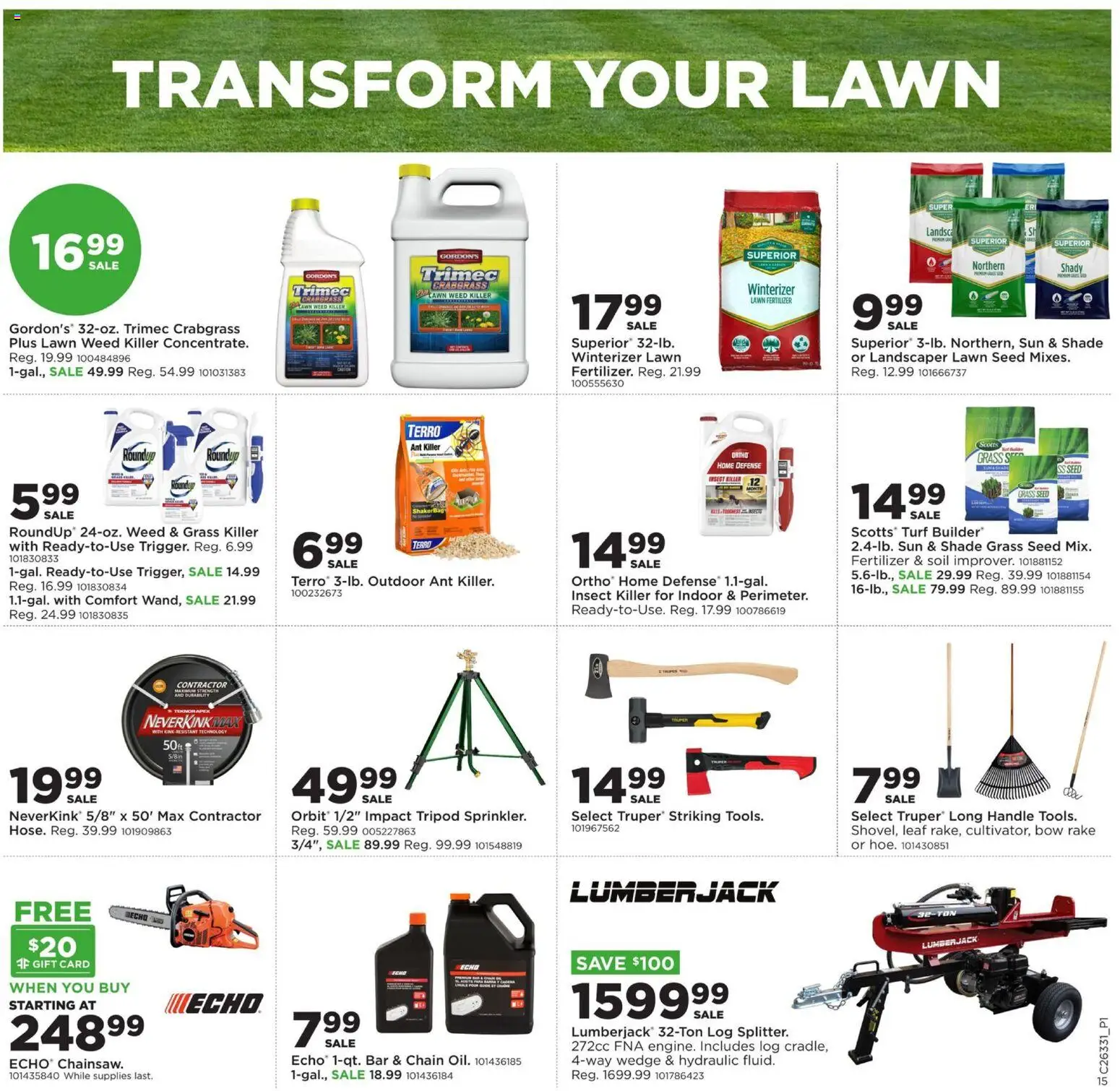 Mills Fleet Farm Weekly Ad - valid from 08/10/2026 | Page: 19 | Products: Rake, Soil, Fertilizer, Bow