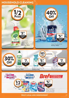 Preview of Foodworks catalogue NSW - valid from 09/09/2026 | Page: 29 | Products: Household, Cleaner, Lemon, Dishes