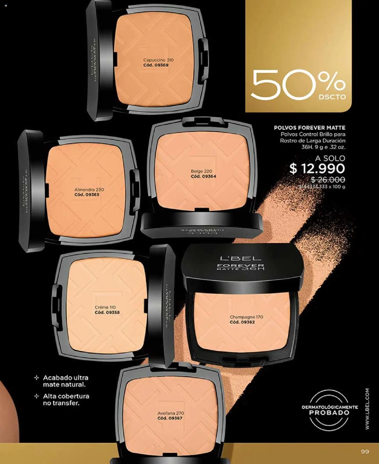 Catálogo L'Bel Campaña 6 │ válido desde el 31.03.2026 | Página: 103 | Productos: Brillo, Almendra, Mate