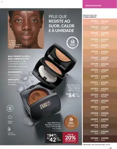 Avon - Campanha 04 - Pré-Visualização do folheto da loja Avon, válido de 18.02.2026 | Página: 47 | Produtos: Corretivo, Pó, Óleo, Base