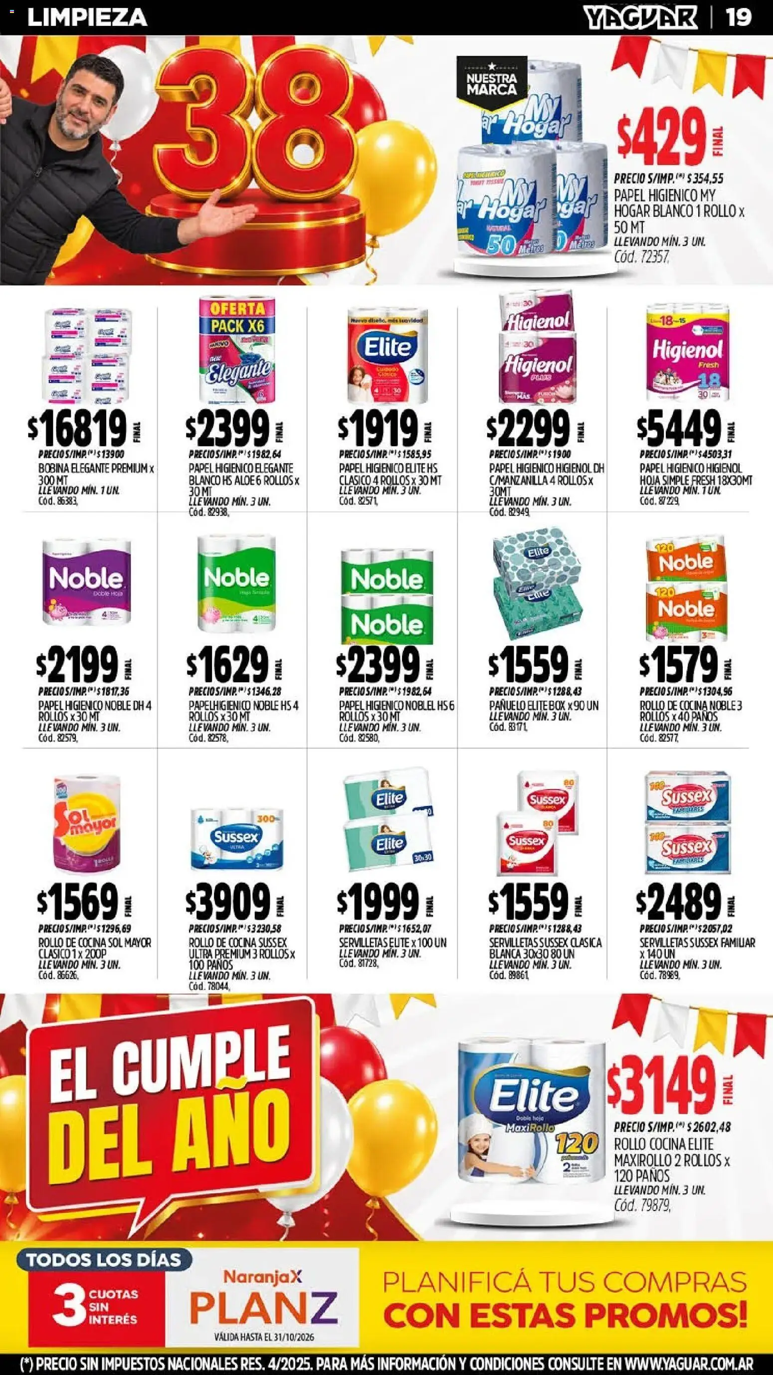 Yaguar - Oferta Semanal Misiones │ válido desde el 26/10/2026 | Página: 21