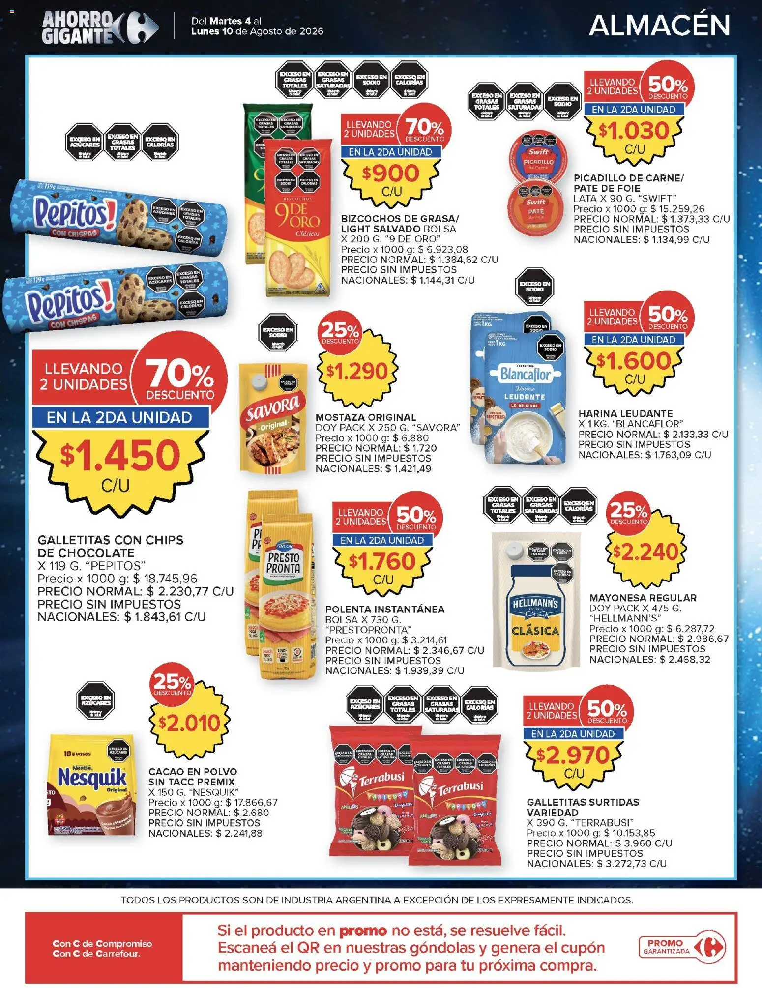Carrefour ofertas │ válido desde el 04/08/2026 | Página: 4