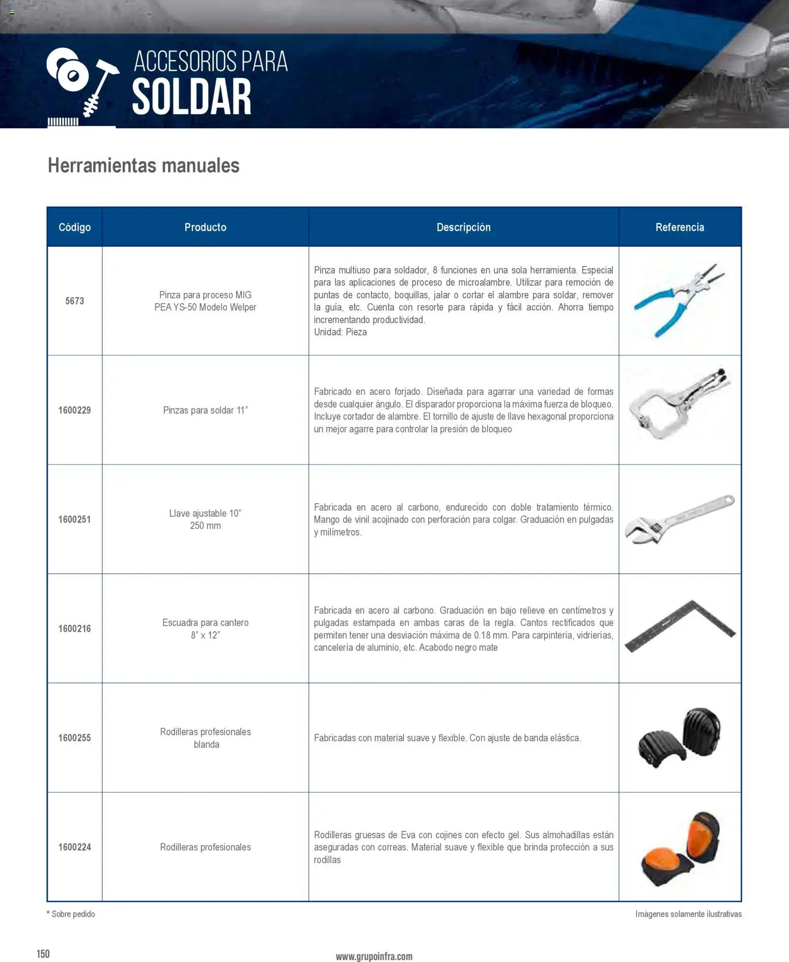 Nuevas ofertas de Infra válidas en toda la República Mexicana desde el 01/01/2026. ¡Encuentra las mejores ofertas en Infra catálogo! | Página: 152 | Productos: Tornillo, Cortador, Llave, Pinza