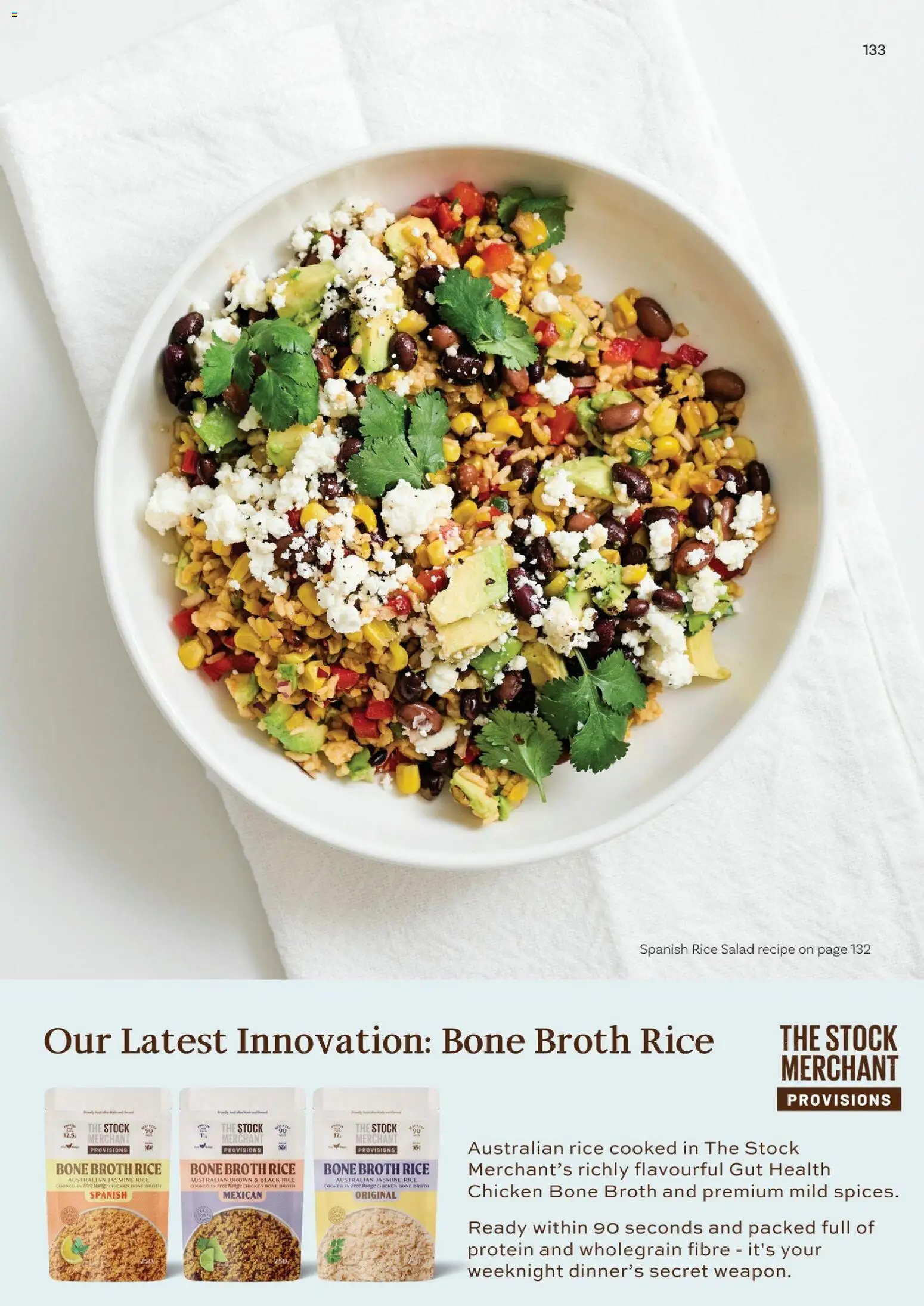 Supabarn catalogue - valid from 27/11/2025 | Page: 133 | Products: Protein, Broth, Rice, Salad