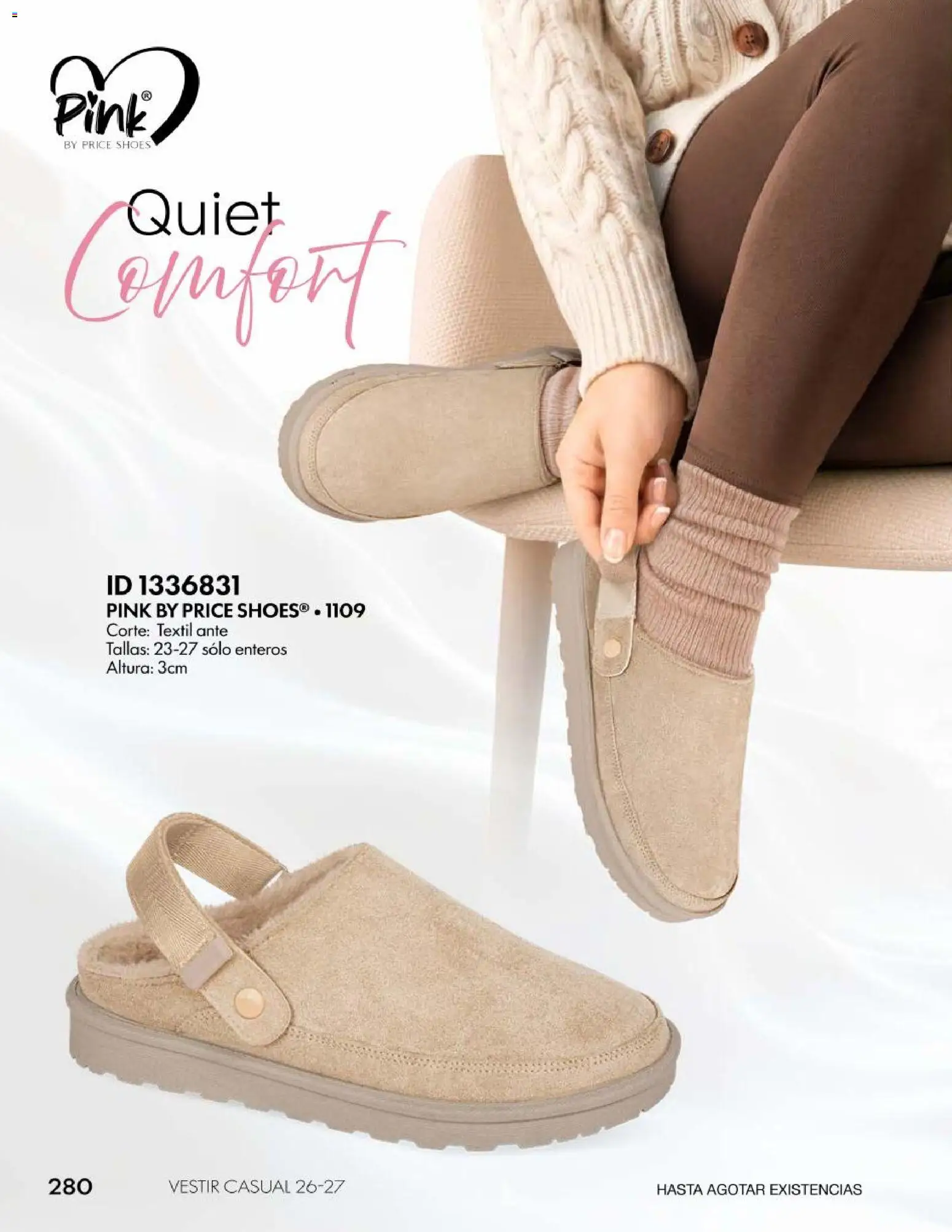 Nuevas ofertas de Price Shoes válidas en toda la República Mexicana desde el 28/08/2026. ¡Encuentra las mejores ofertas en Price Shoes catálogo Vestir Casual! | Página: 280