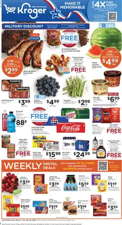 Preview of Kroger weekly ads valid from 20.05.2026