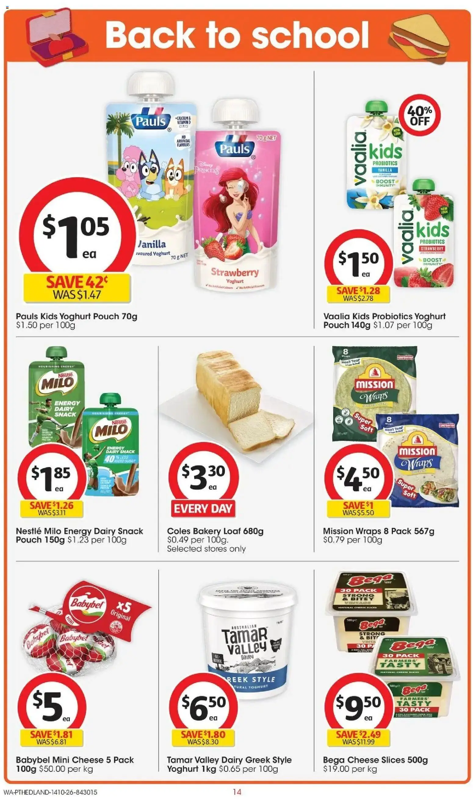 ﻿Coles catalogue valid from 14/10/2026 > Online Australia | Page: 14