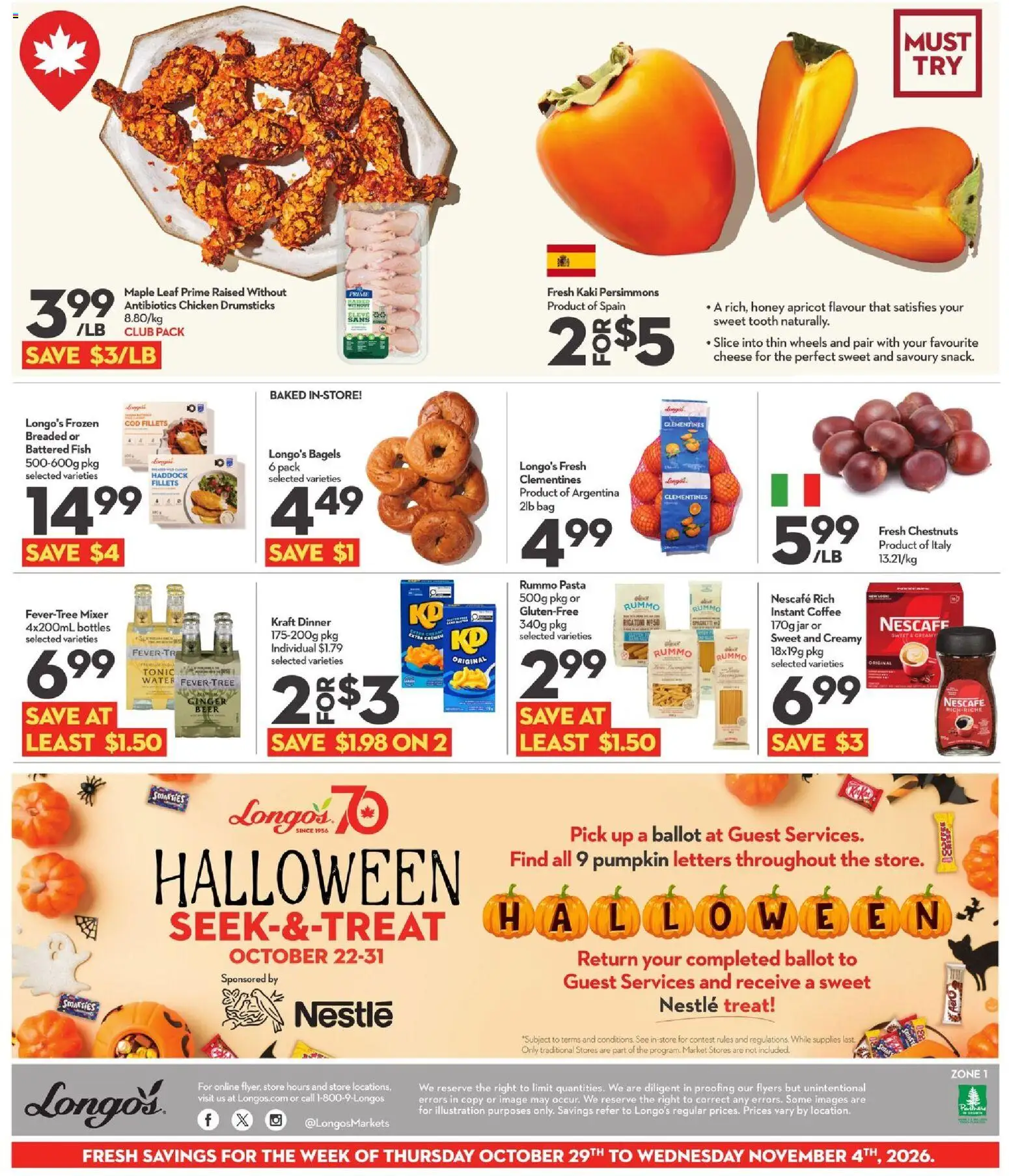 Longo's flyer valid from Oct 29, 2026 | Page: 5