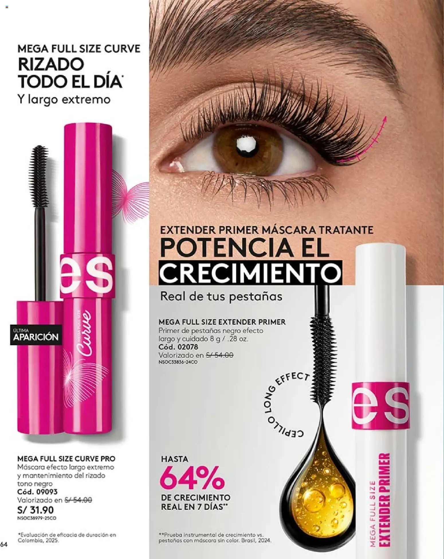 Catálogo Ésika válido desde 20/06/2026 | Página: 64 | Productos: Máscara