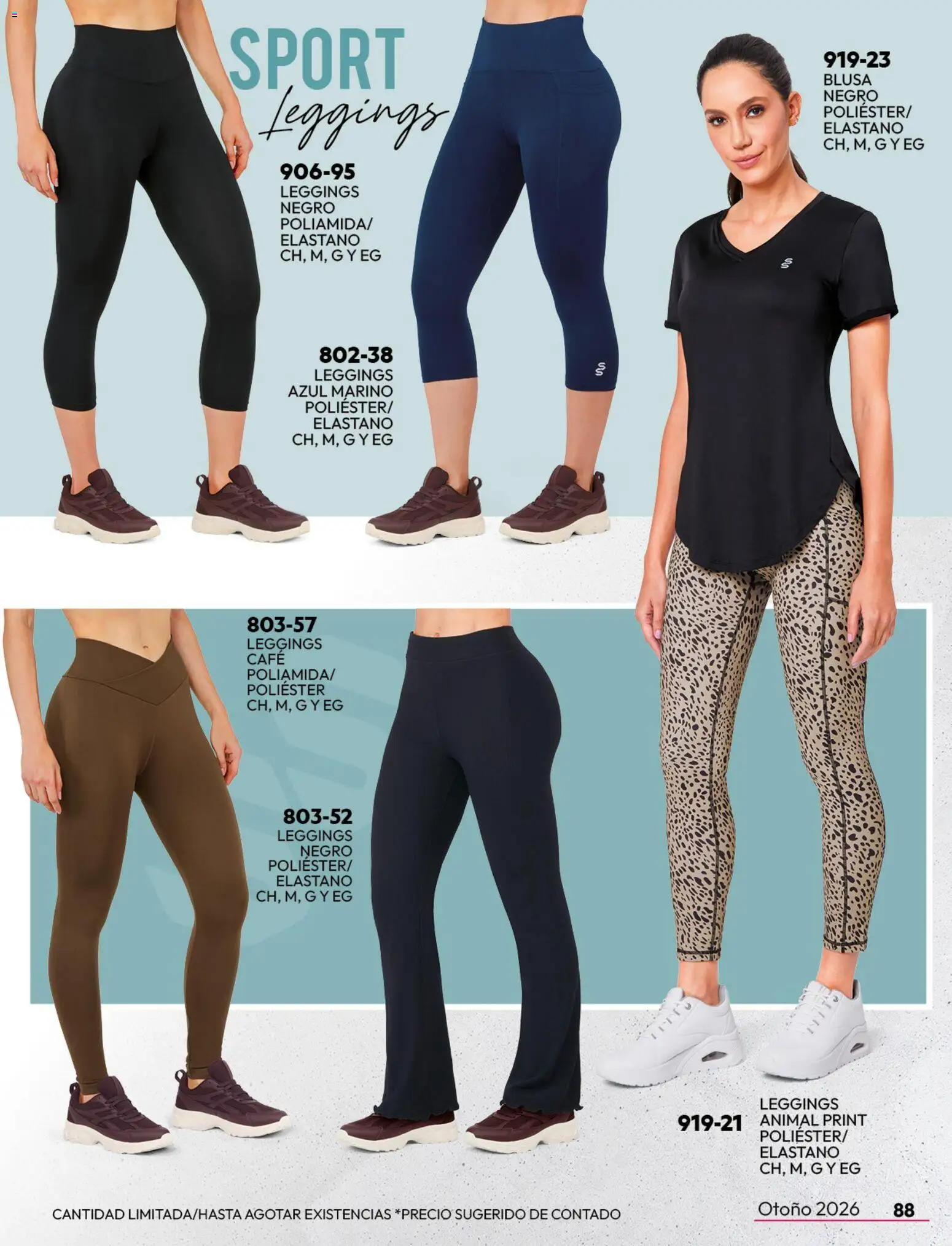 Nuevas ofertas de Cklass válidas en toda la República Mexicana desde el 08/07/2026. ¡Encuentra las mejores ofertas en Cklass catálogo Sportbrands dama! | Página: 89 | Productos: Blusa, Leggings, Café