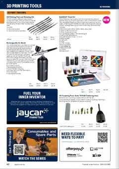 Preview of Engineering & Scientific Catalogue 2026/2027 - valid from 31/08/2026 | Page: 40 | Products: Pots, Brush, Watch, Sculpting