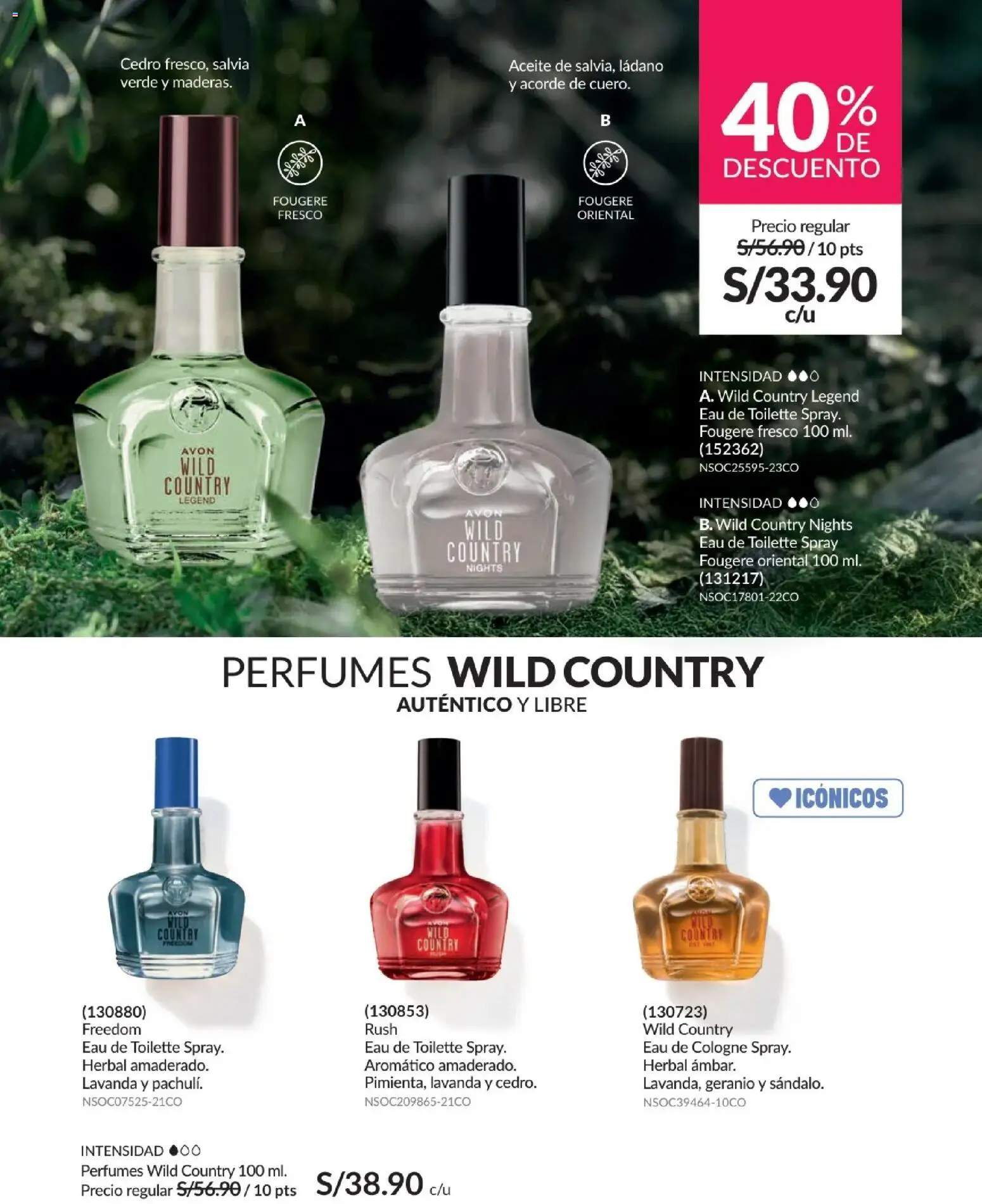 Catálogo Avon válido desde 24.05.2026 | Página: 95 | Productos: Aceite, EAU de Toilette