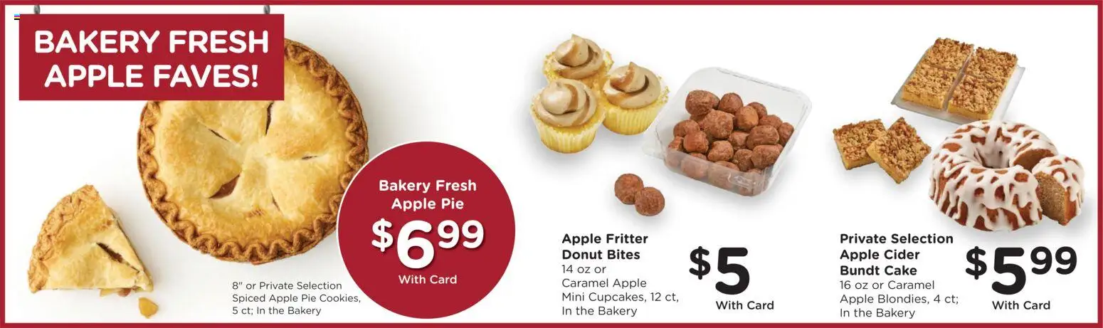 Fred Meyer Weekly Ad - valid from 08/19/2026 | Page: 10 | Products: Bakery, Cake, Apple Pie, Donut
