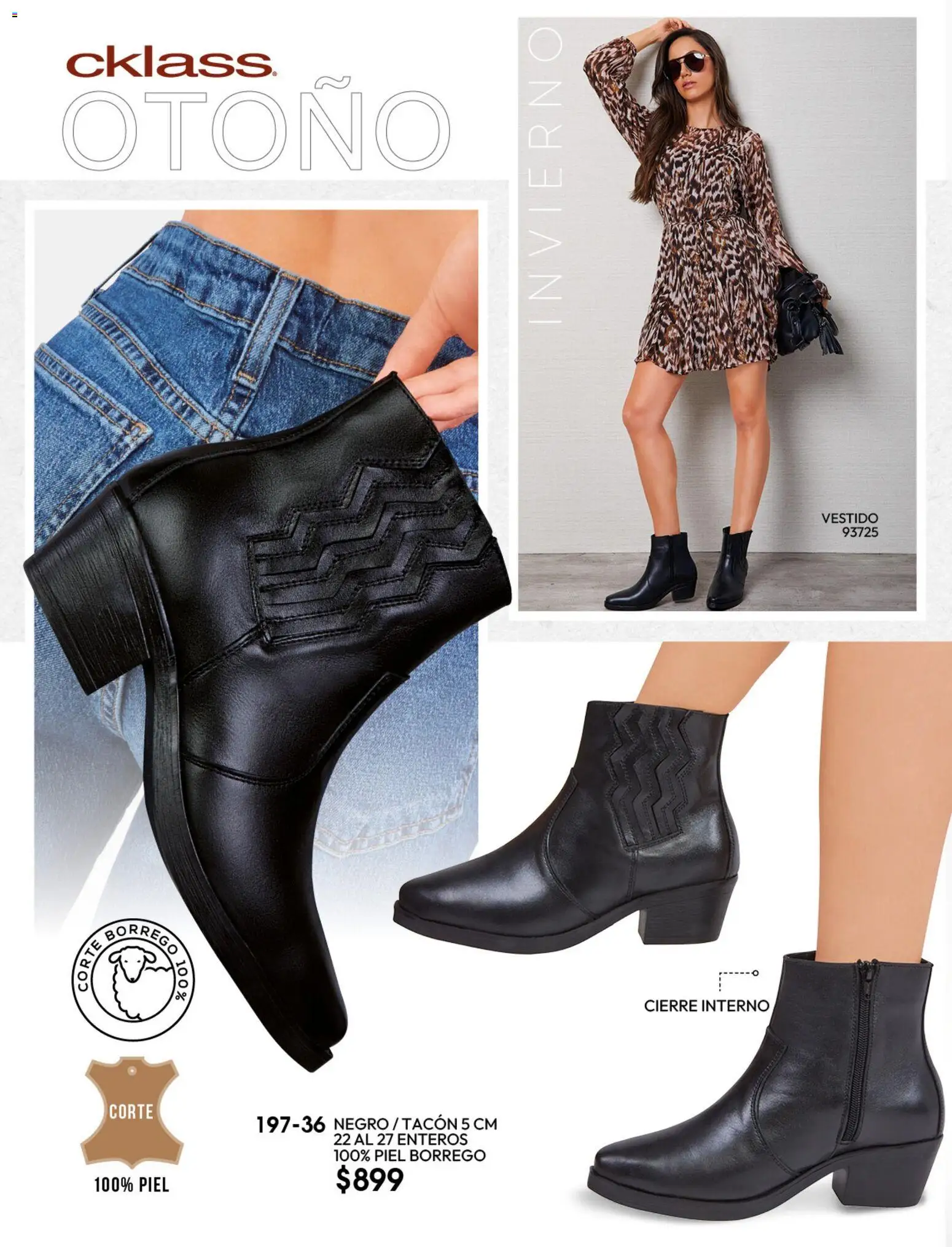 Nuevas ofertas de Cklass válidas en toda la República Mexicana desde el 08/07/2026. ¡Encuentra las mejores ofertas en Cklass catálogo Botas y botines! | Página: 64 | Productos: Vestido