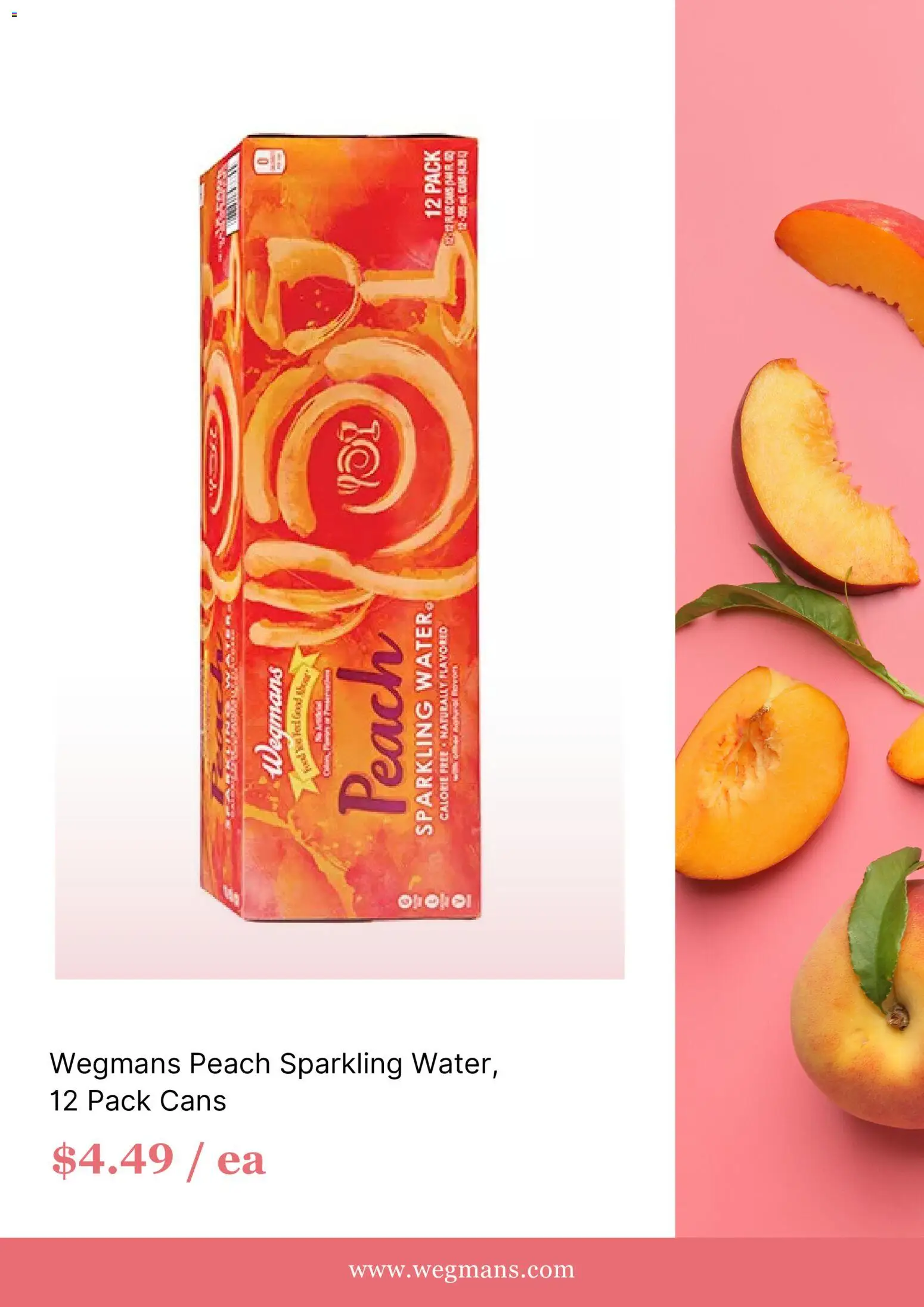 Wegmans Weekly Ad - valid from 08/01/2026 | Page: 5 | Products: Peach
