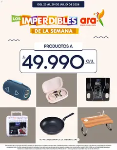 Ara Los imperdibles -  Vista previa de la revista de la tienda Ara valido desde el 23/07/2026