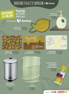 Vista previa de Soriana Hogar Dulce Hogar Híper Nacional, nuevo folleto de la tienda, válido en México a partir del 15.04.2026 | Página: 23 | Productos: Cocina, Algodón, Baño, Tapete