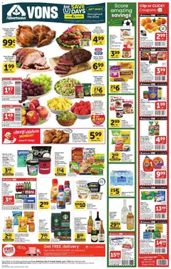 Preview of Vons weekly ads valid from 27.05.2026