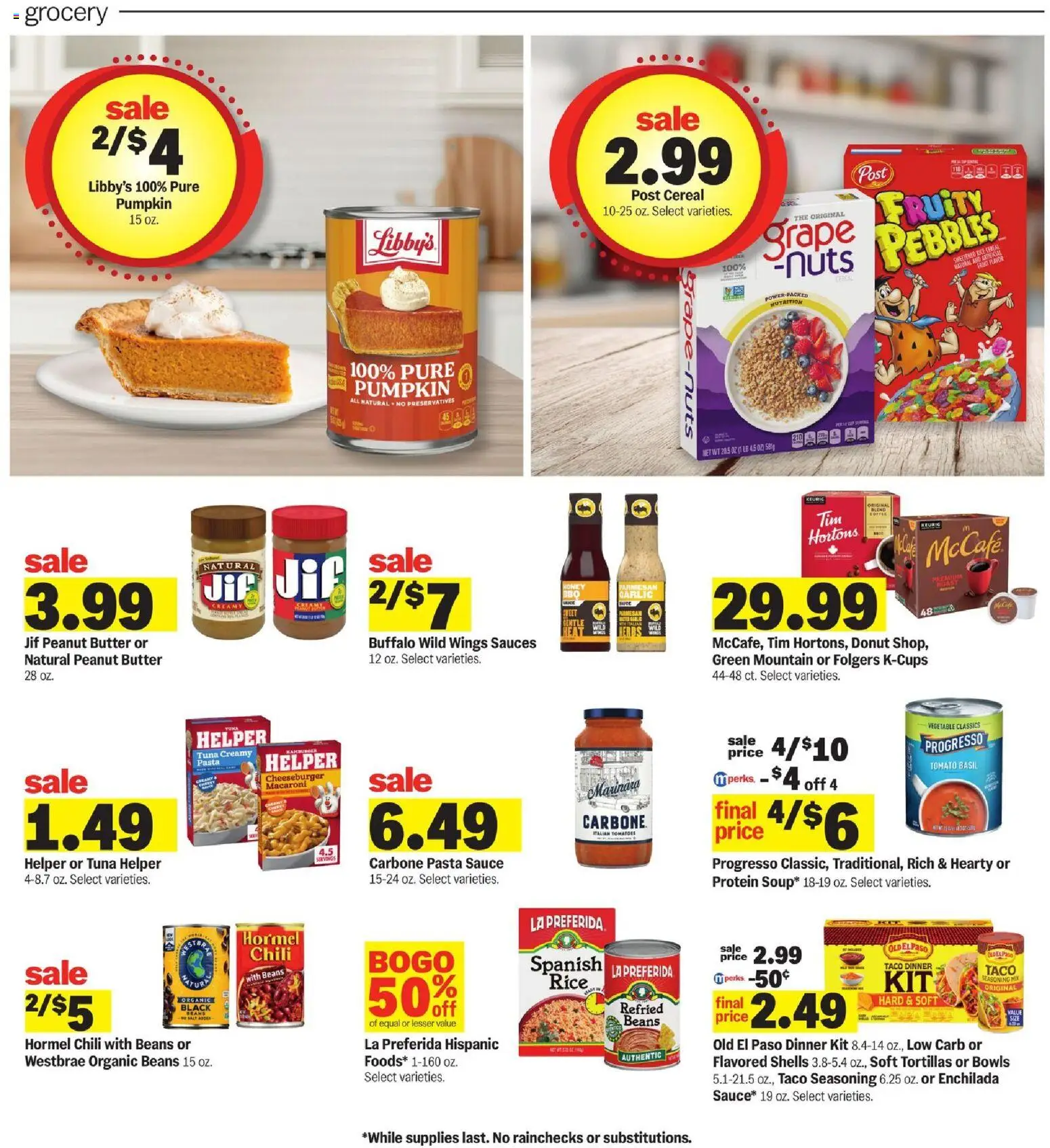 Meijer Weekly Ad - MI - valid from 09/23/2026 | Page: 15 | Products: Nuts, Garlic, Tuna, Donut