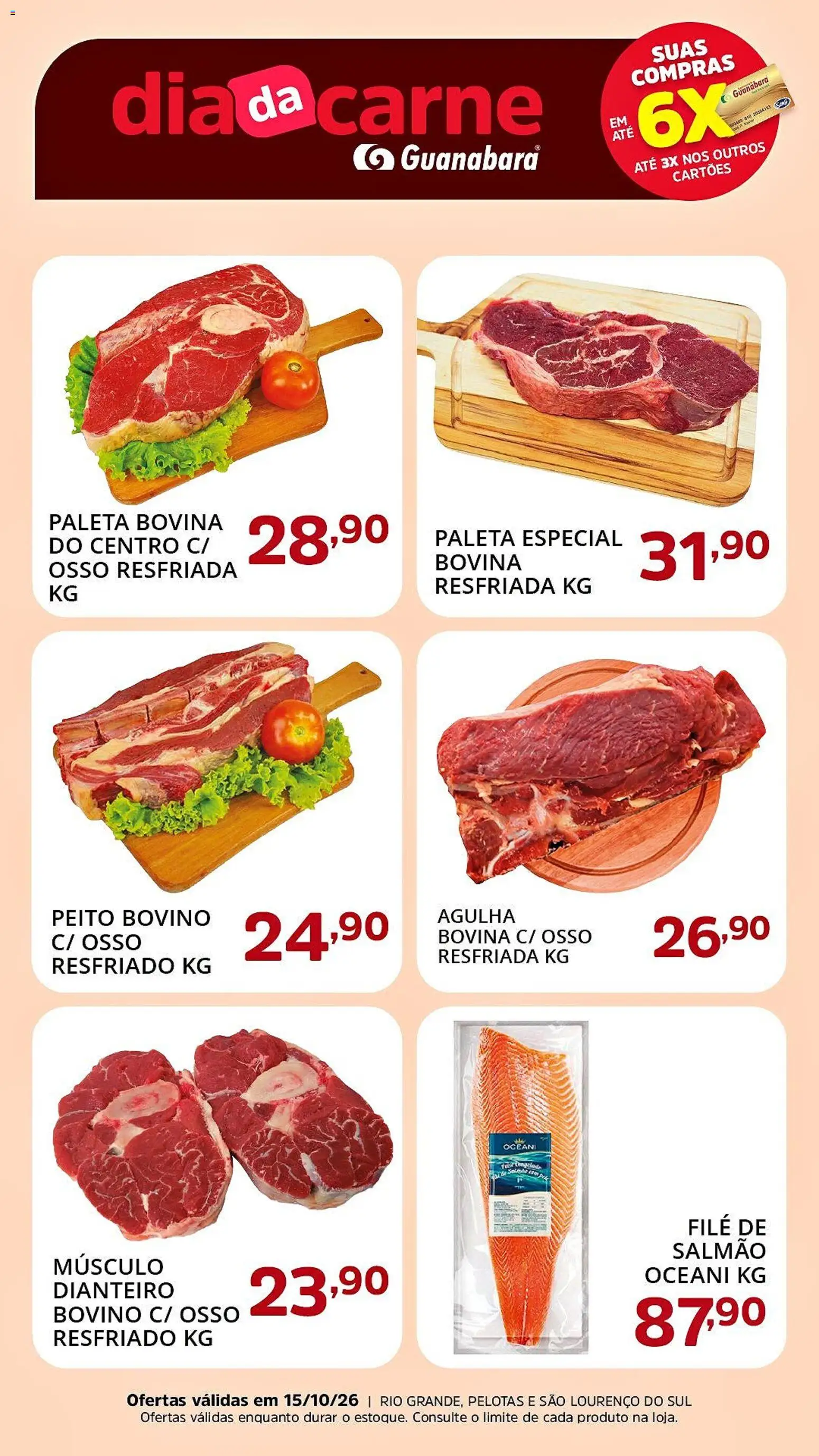 Supermercado Guanabara Folheto - válido de 15/10/2026 | Página: 1