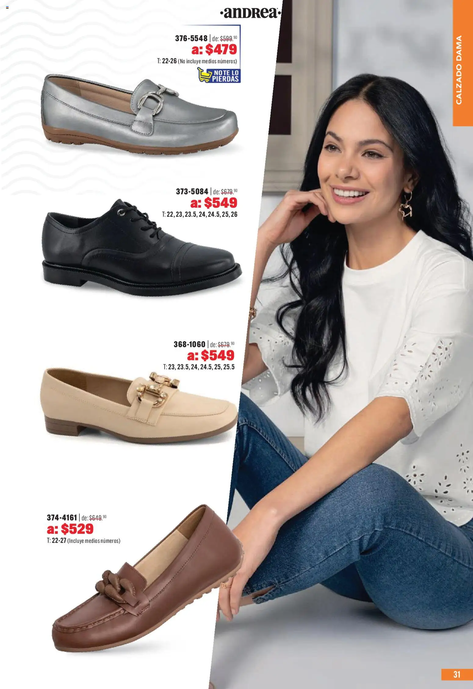 Nuevas ofertas de Andrea válidas en toda la República Mexicana desde el 03.05.2026. ¡Encuentra las mejores ofertas en Andrea catálogo Outlet! | Página: 31