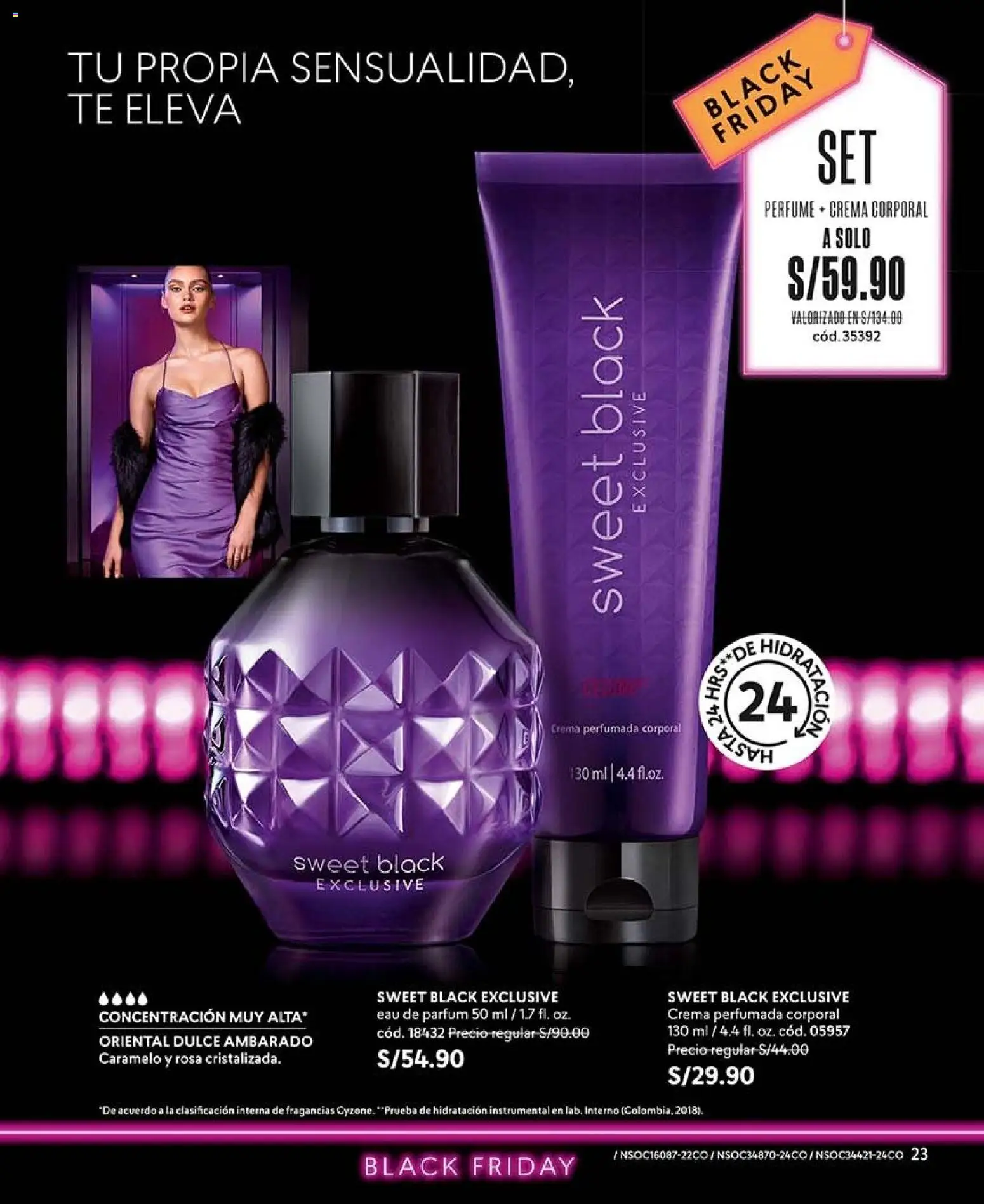 Catálogo CyZone válido desde 03/10/2026 | Página: 23 | Productos: Té, Crema, Perfume