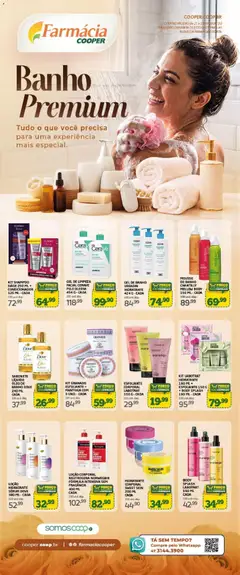 Cooper ofertas Banho Premium Farmacia - Pré-Visualização do folheto da loja Cooper, válido de 21/08/2026