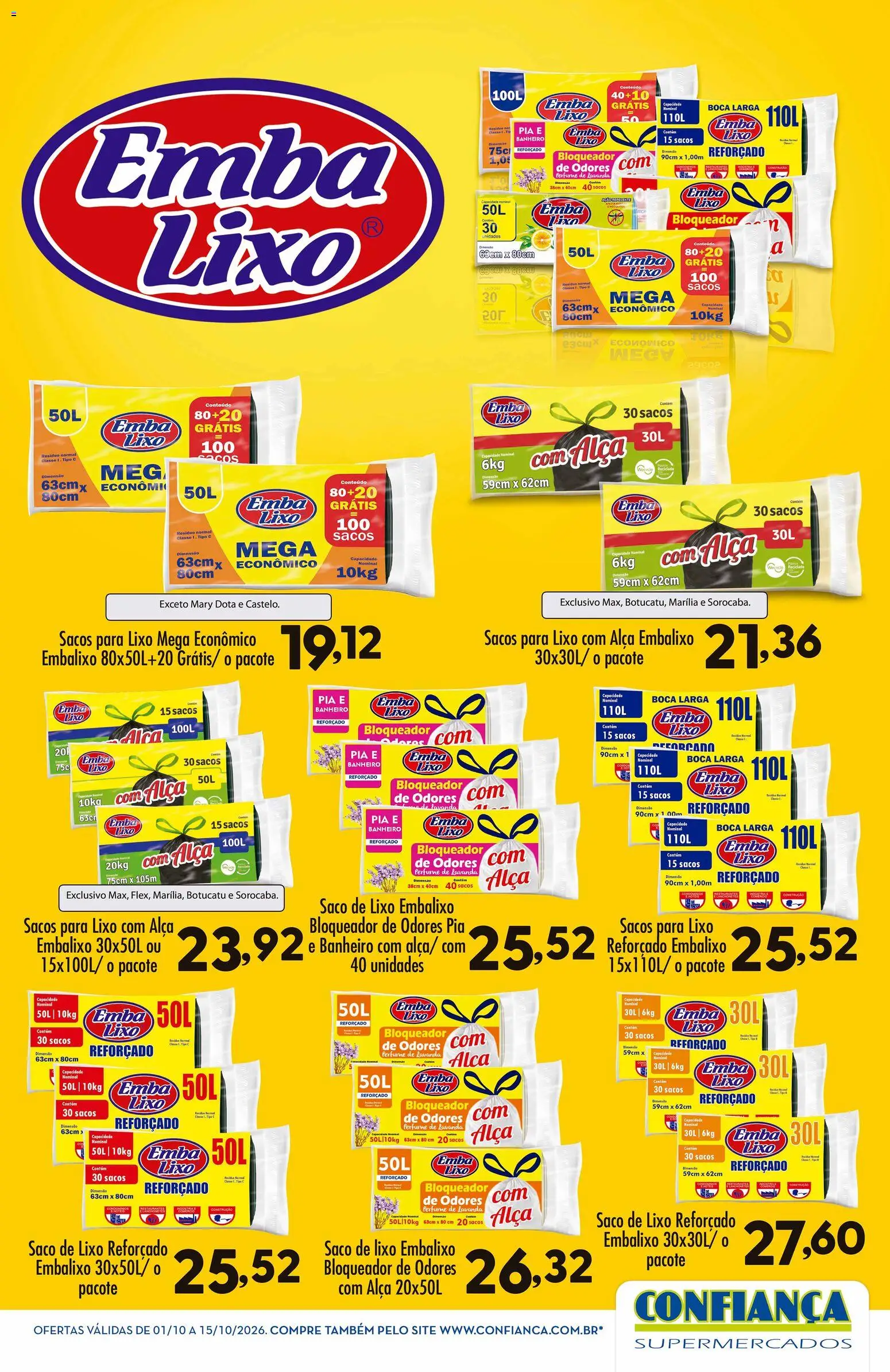 Confianca Quinta-feira 1 Outubro Ofertas Top