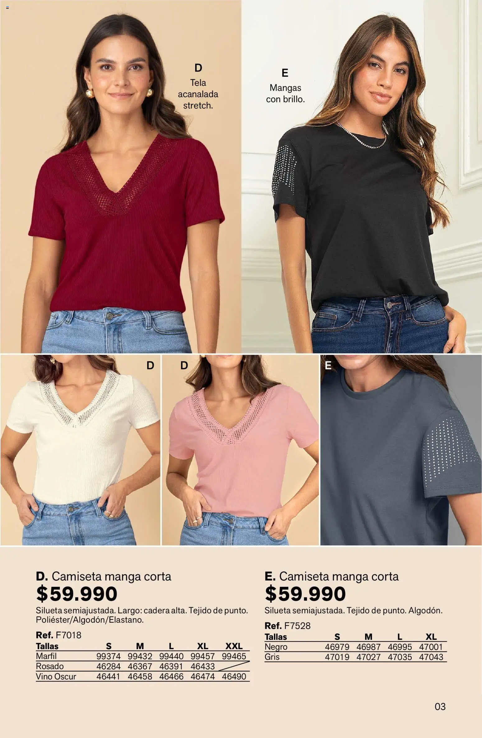 Leonisa revista - valida desde el 13.05.2026 | Página: 3 | Productos: Camiseta, Vino