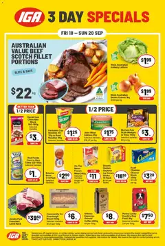 Preview of IGA catalogue Northbridge - valid from 18/09/2026