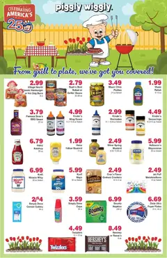 Preview of Piggly Wiggly weekly ads valid from 10.06.2026 | Page: 7 | Products: Ketchup, Sauce, Sheet, Grill