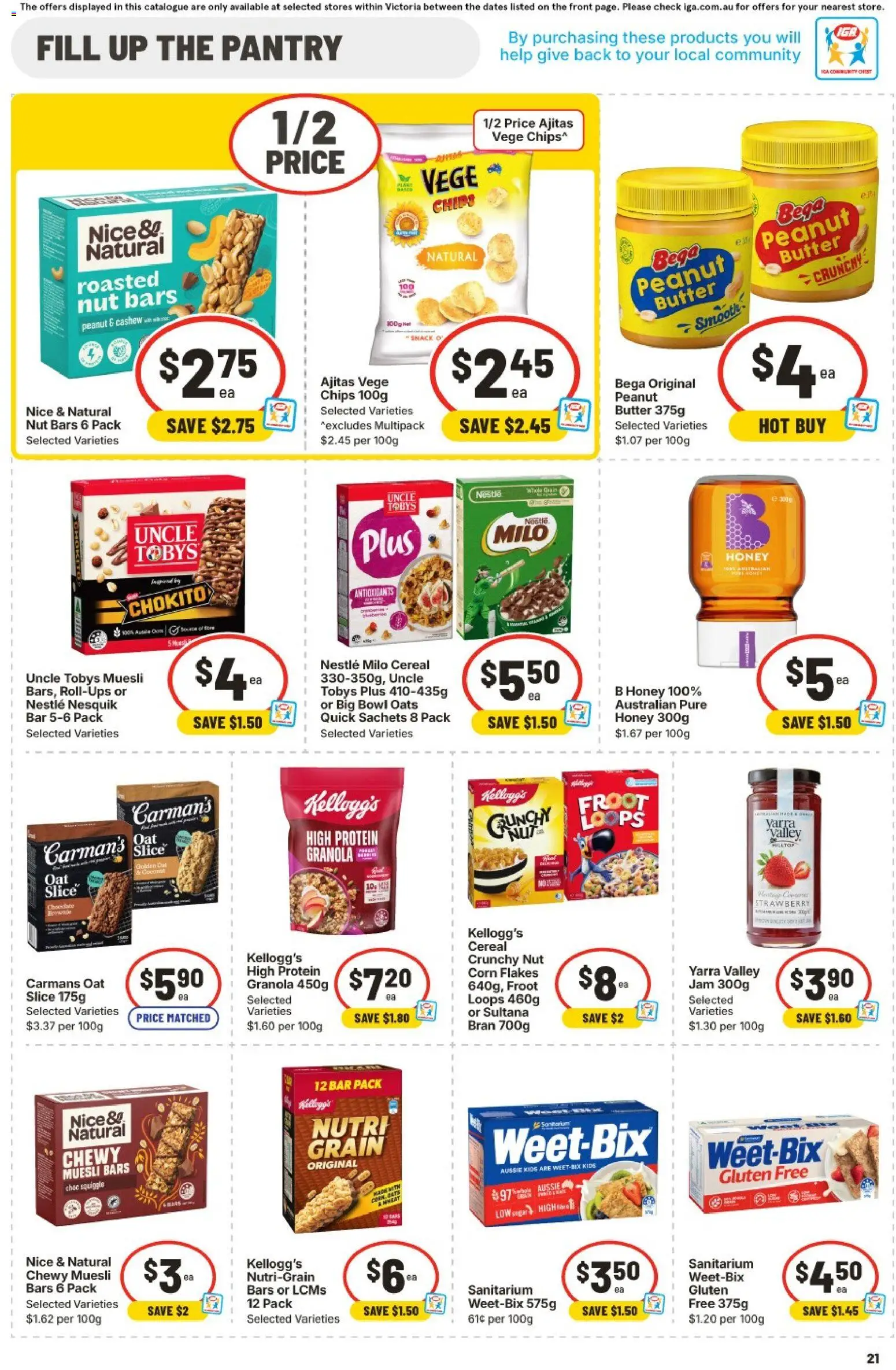 Ritchies catalogue - valid from 11.03.2026 | Page: 20 | Products: Granola, Honey, Chips, Sugar