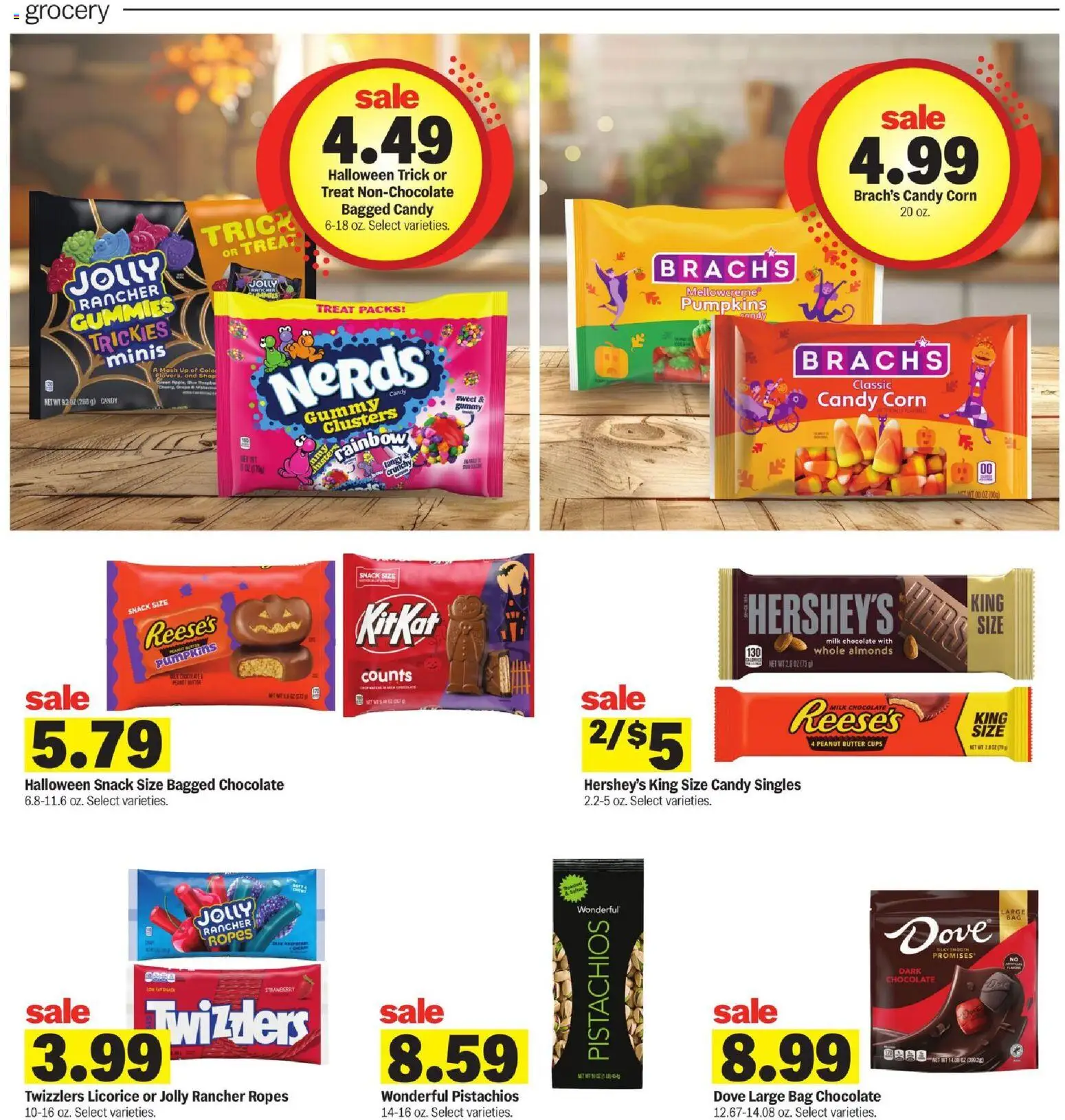 Meijer Weekly Ad - valid from 09/30/2026 | Page: 11 | Products: Corn, Milk, Peanut butter, Pistachios