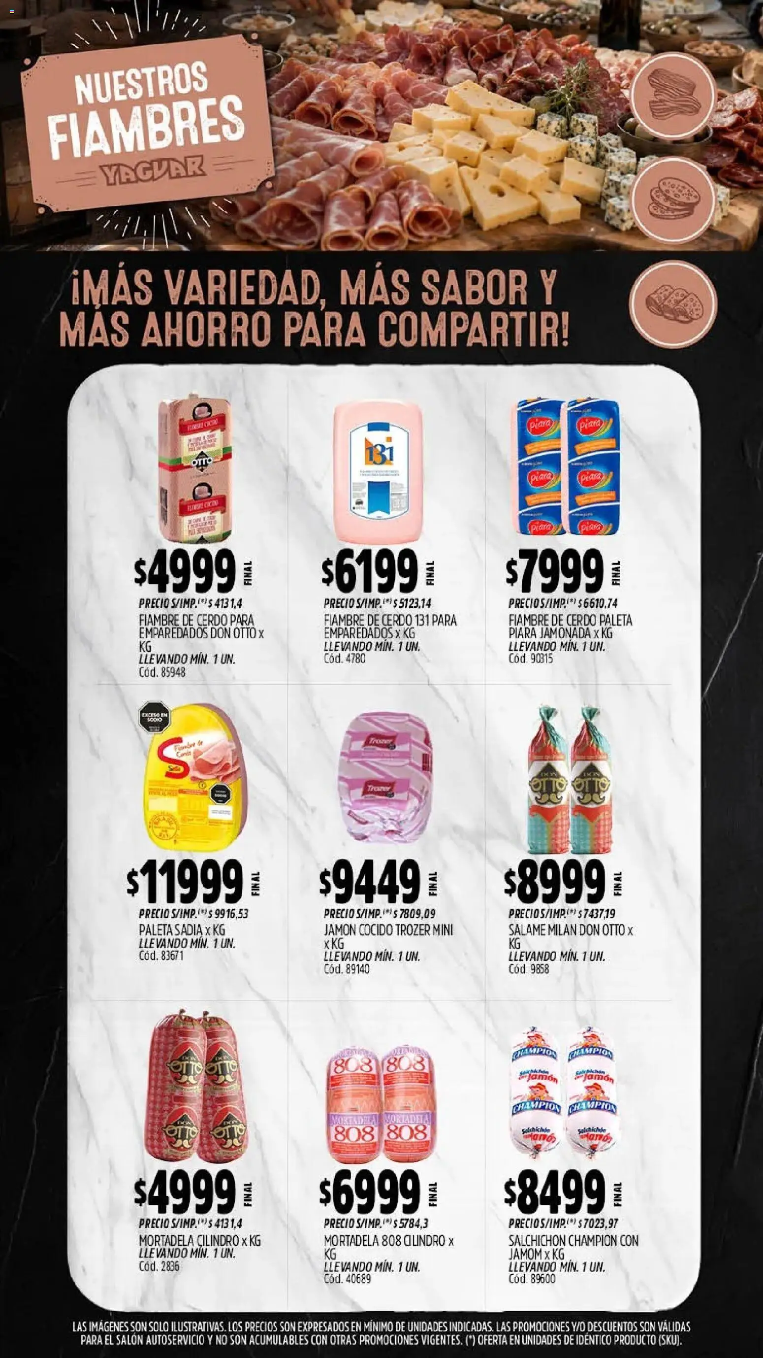 Yaguar catálogo │ válido desde el 03/08/2026 | Página: 9