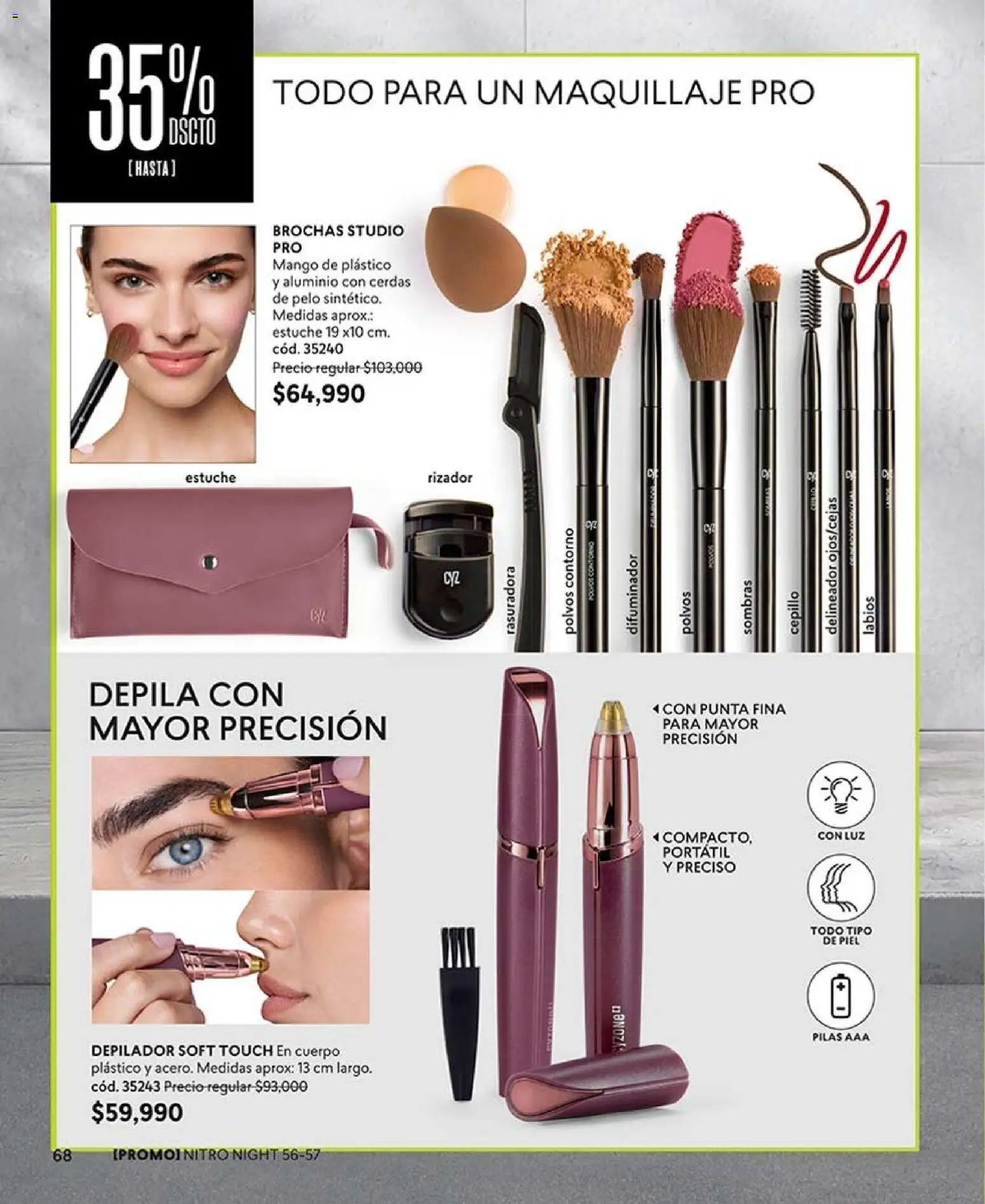 CyZone revista - valida desde el 07/09/2026 | Página: 68 | Productos: Pilas, Mango, Cepillo, Pilas AAA