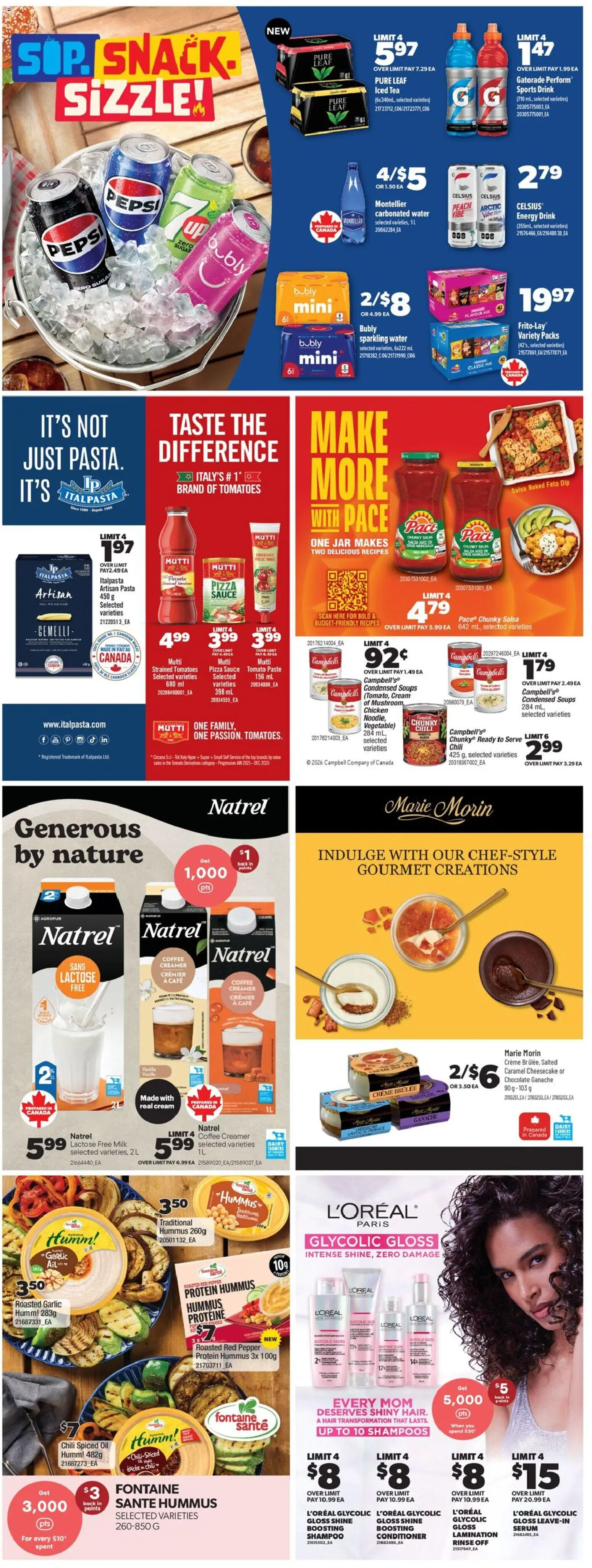 Real Canadian Superstore flyer valid from 07.05.2026 | Page: 44 | Products: Tea, Milk, Chocolate, Chicken