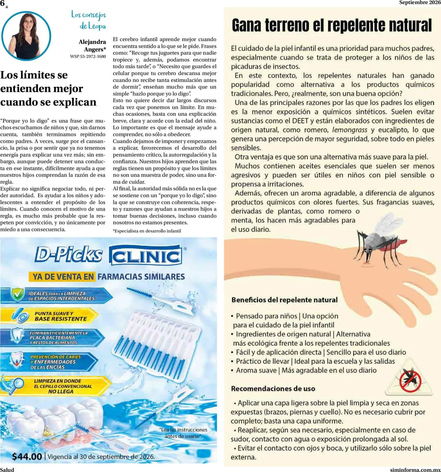 Nuevas ofertas de Farmacias Similares válidas en toda la República Mexicana desde el 01/09/2026. ¡Encuentra las mejores ofertas en Farmacias Similares catálogo! | Página: 6