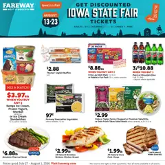 Preview of Fareway weekly ads valid from 07/27/2026