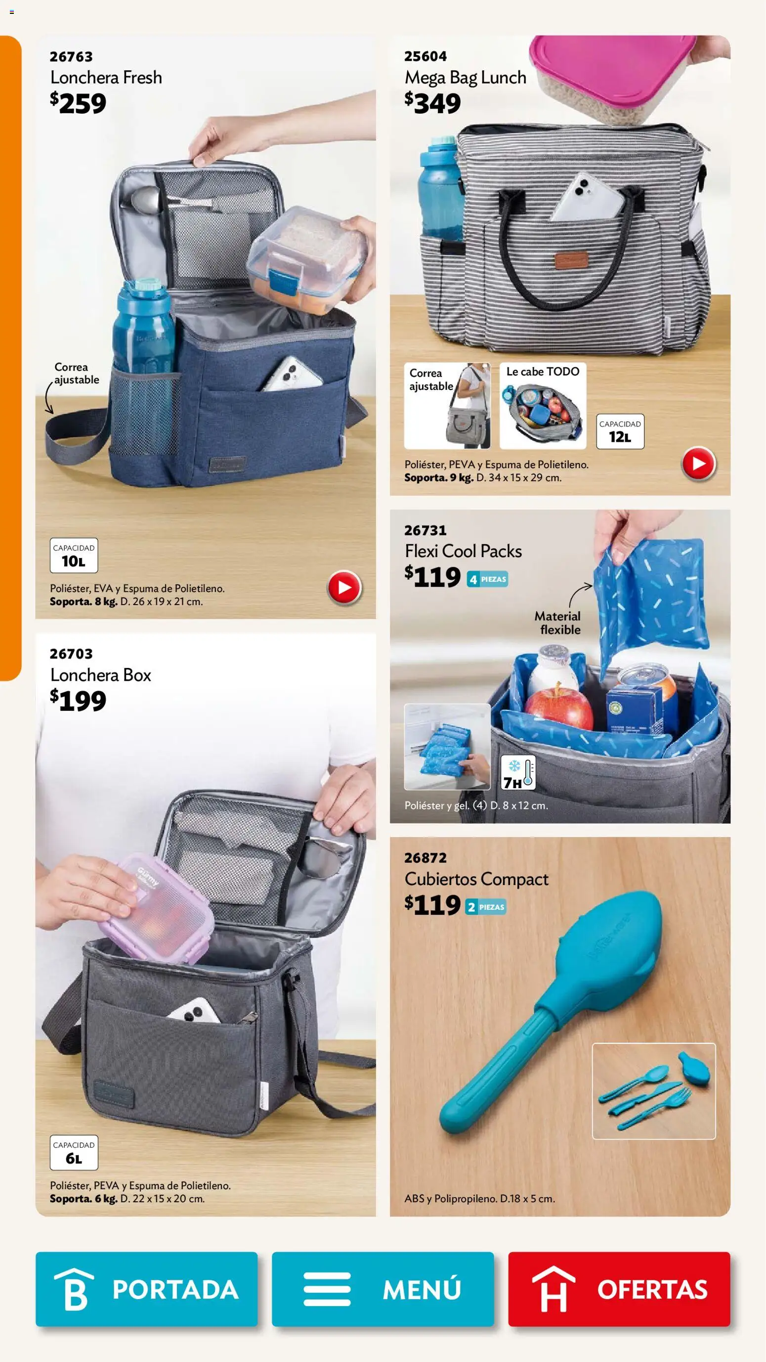 Nuevas ofertas de Betterware válidas en toda la República Mexicana desde el 01.06.2026. ¡Encuentra las mejores ofertas en Betterware campaña 6 2026! | Página: 44