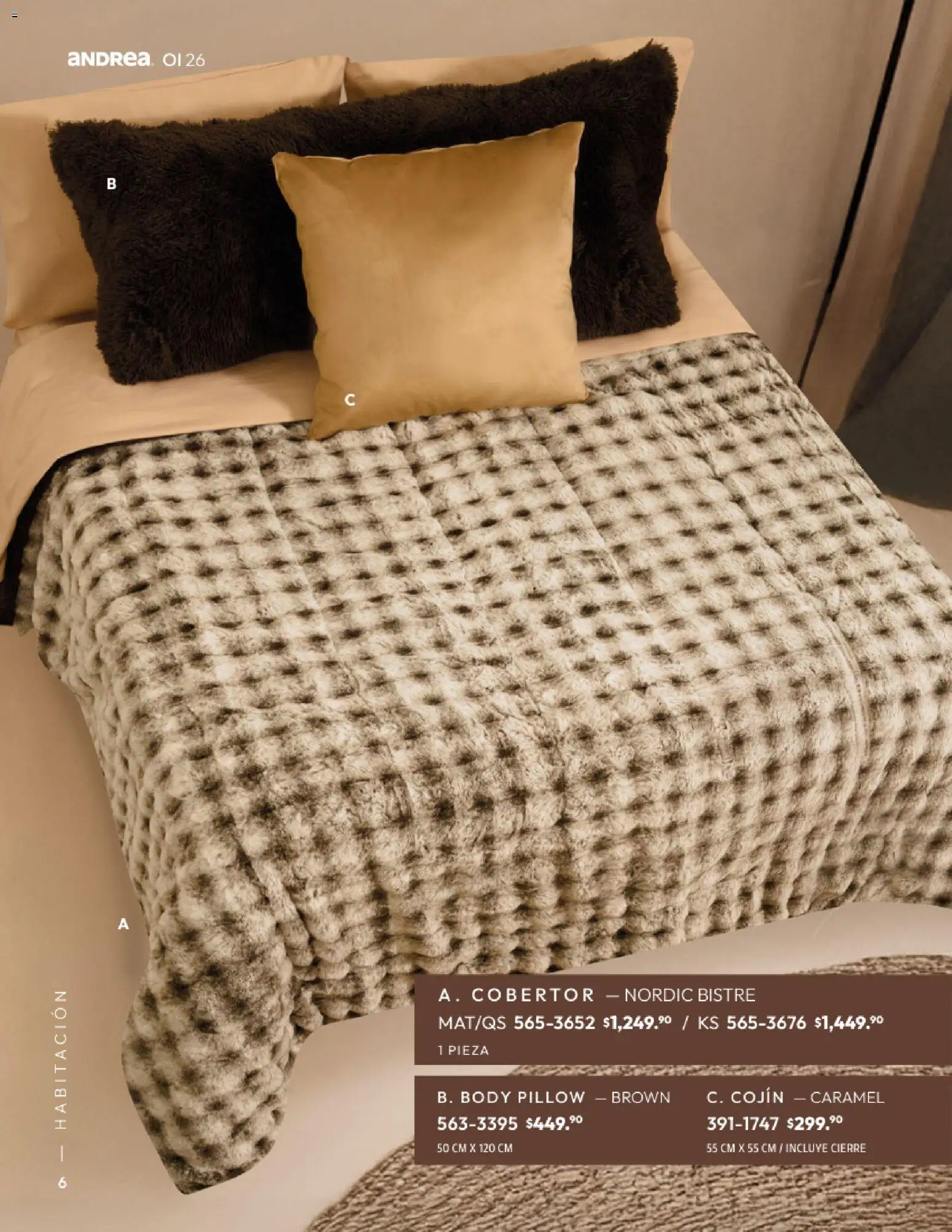 Nuevas ofertas de Andrea válidas en toda la República Mexicana desde el 01/09/2026. ¡Encuentra las mejores ofertas en Andrea catálogo Home! | Página: 6