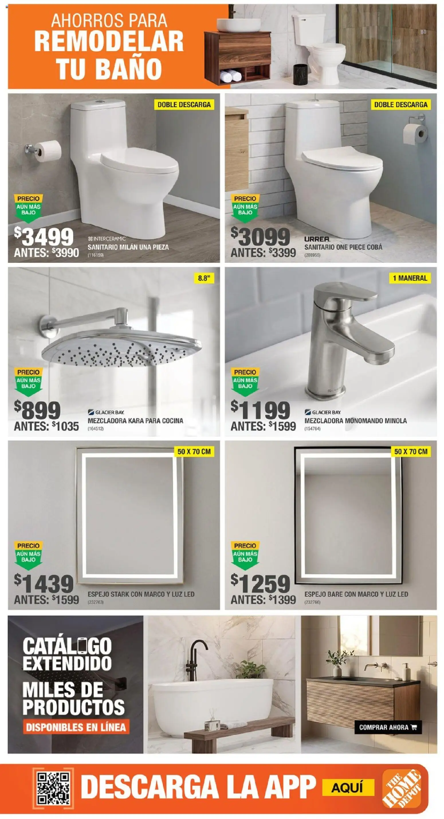 Nuevas ofertas de Home Depot válidas en toda la República Mexicana desde el 01/10/2026. ¡Encuentra las mejores ofertas en Home Depot catálogo! | Página: 3