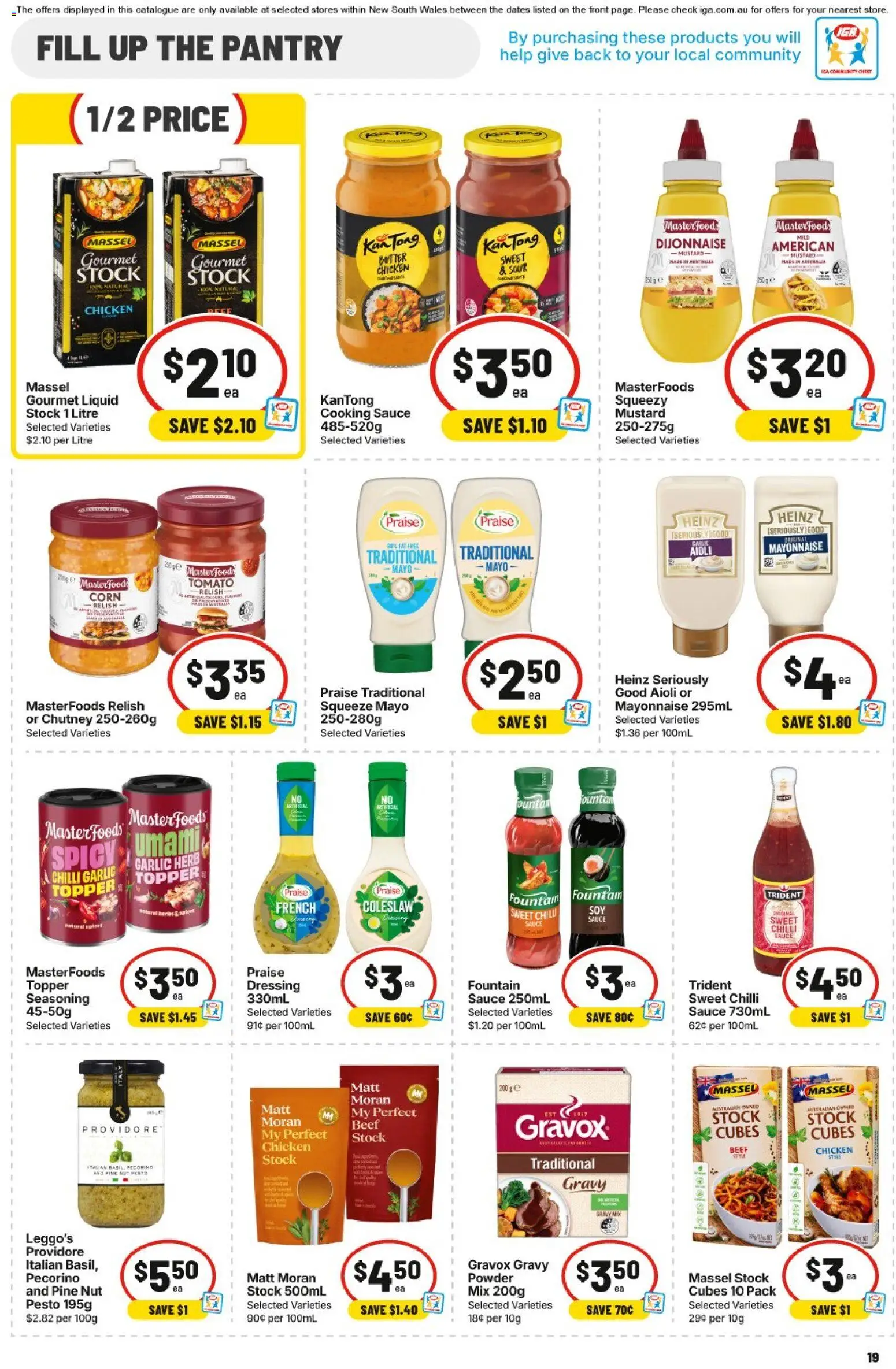 IGA catalogue - valid from 17.06.2026 | Page: 17 | Products: Herb, Chicken, Mustard, Fountain