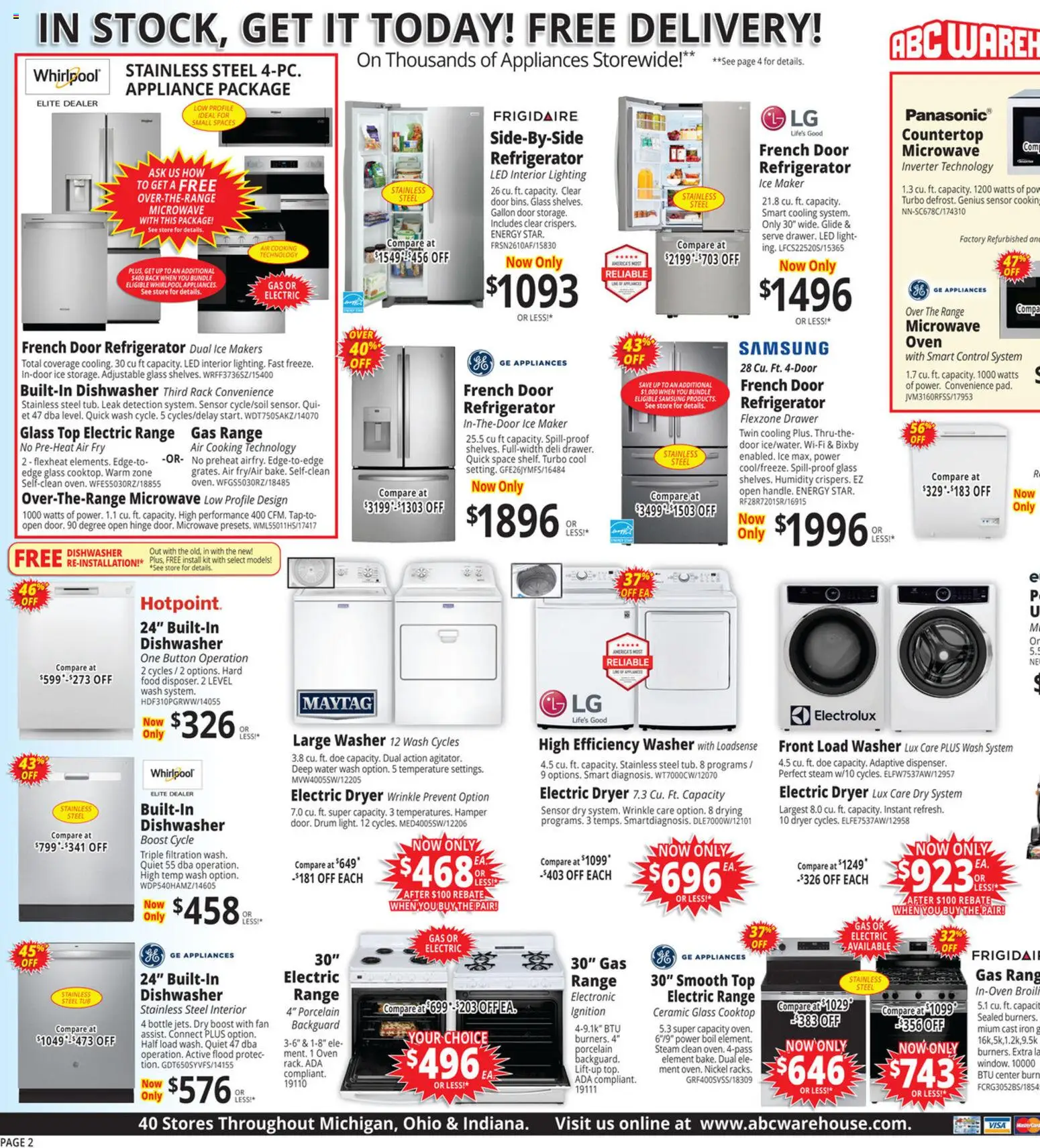 ABC Warehouse Weekly Ad - valid from 10/04/2026 | Page: 2