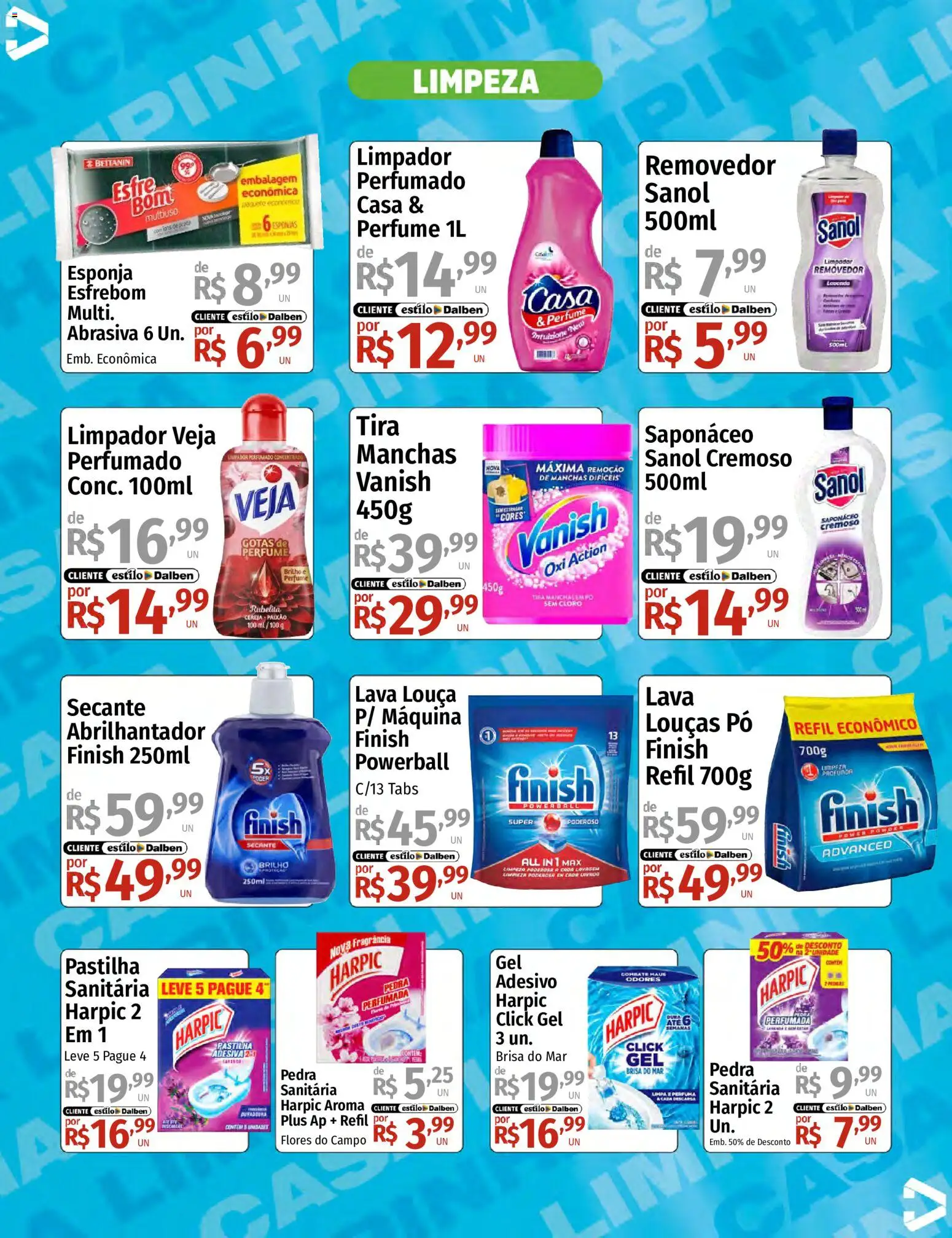 Supermercado Dalben Folheto - válido de 07/09/2026 | Página: 2 | Produtos: Perfume, Pó, Louça, Saponáceo