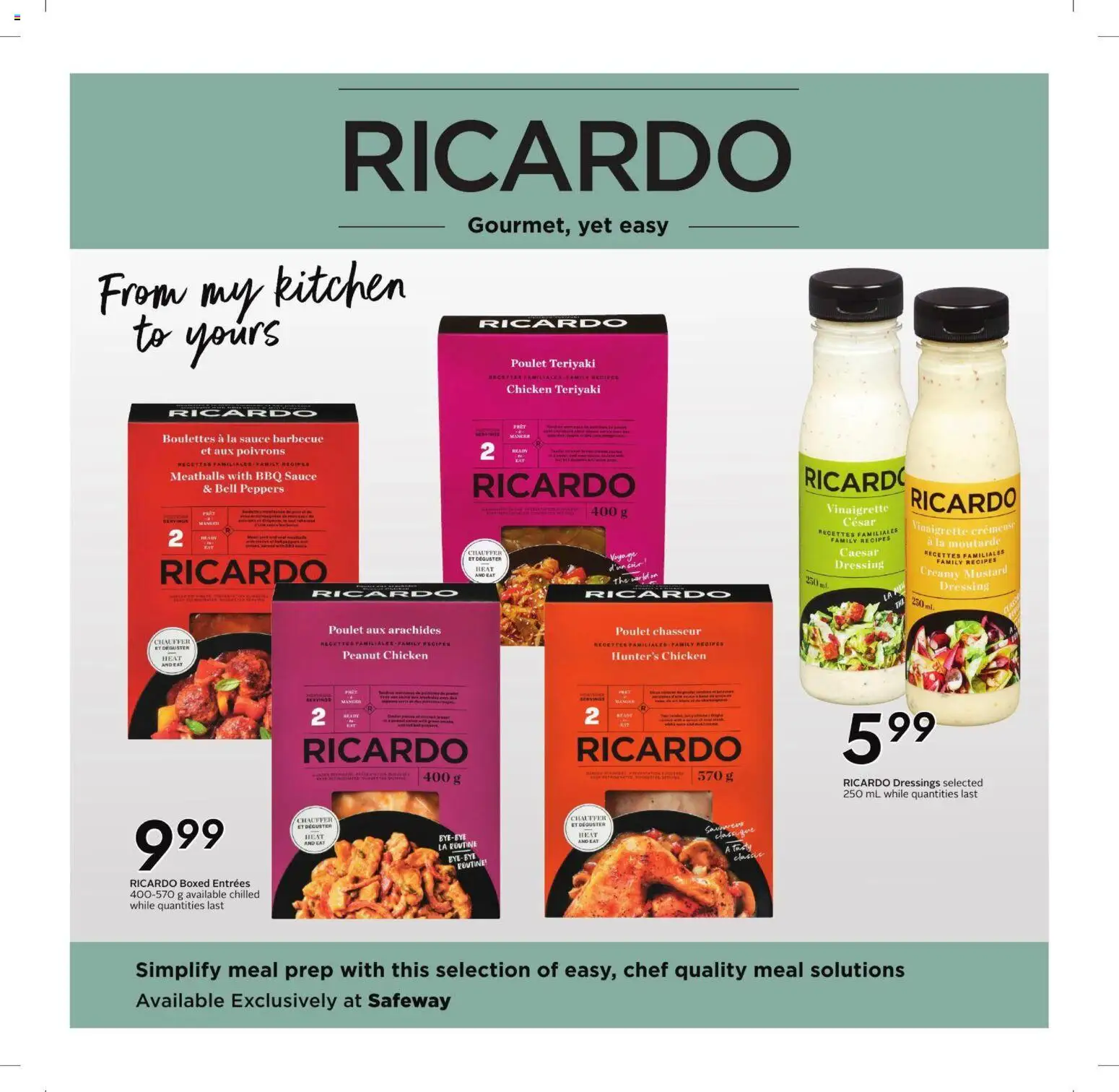 Safeway flyer valid from Jul 9, 2026 | Page: 20 | Products: Chicken