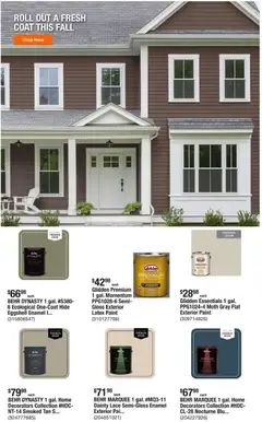 Preview of Home Depot weekly ads valid from 09/10/2026 | Page: 5 | Products: Acrylic, Coat